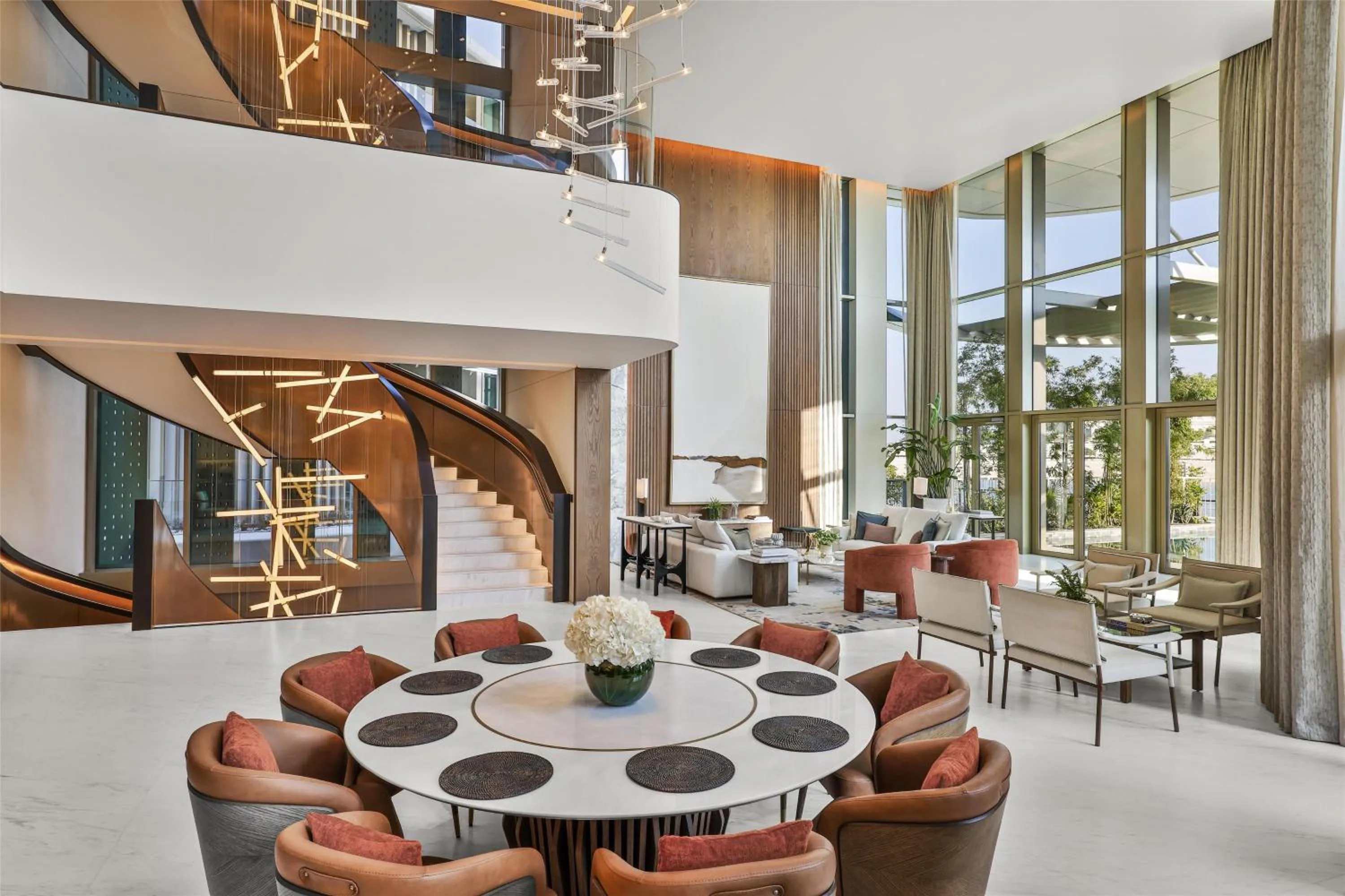 Living room in Waldorf Astoria Doha Lusail