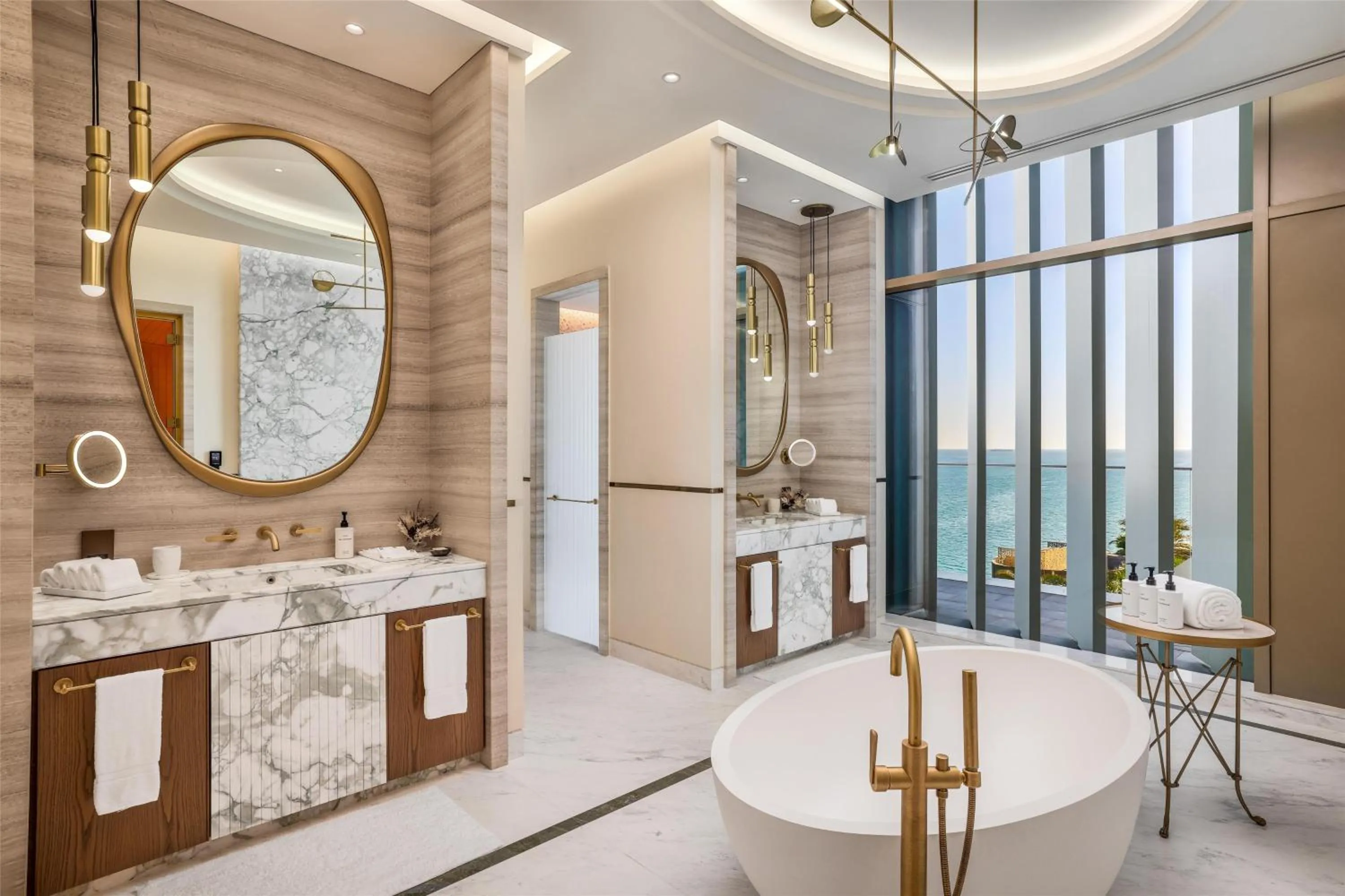 Bathroom in Waldorf Astoria Doha Lusail