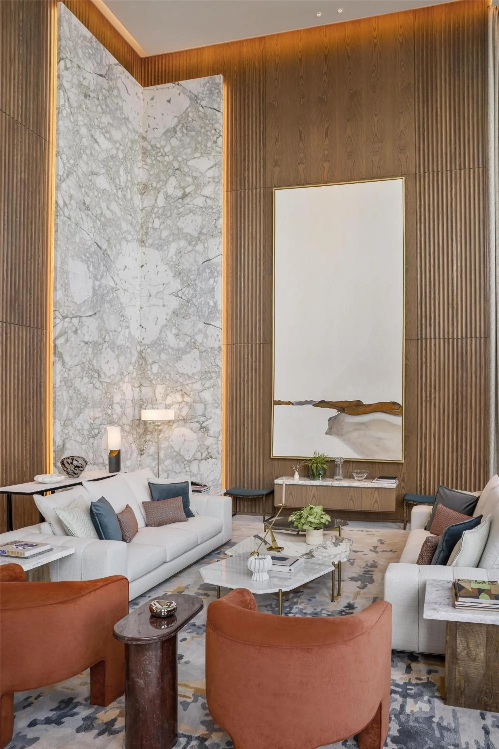 Living room in Waldorf Astoria Doha Lusail