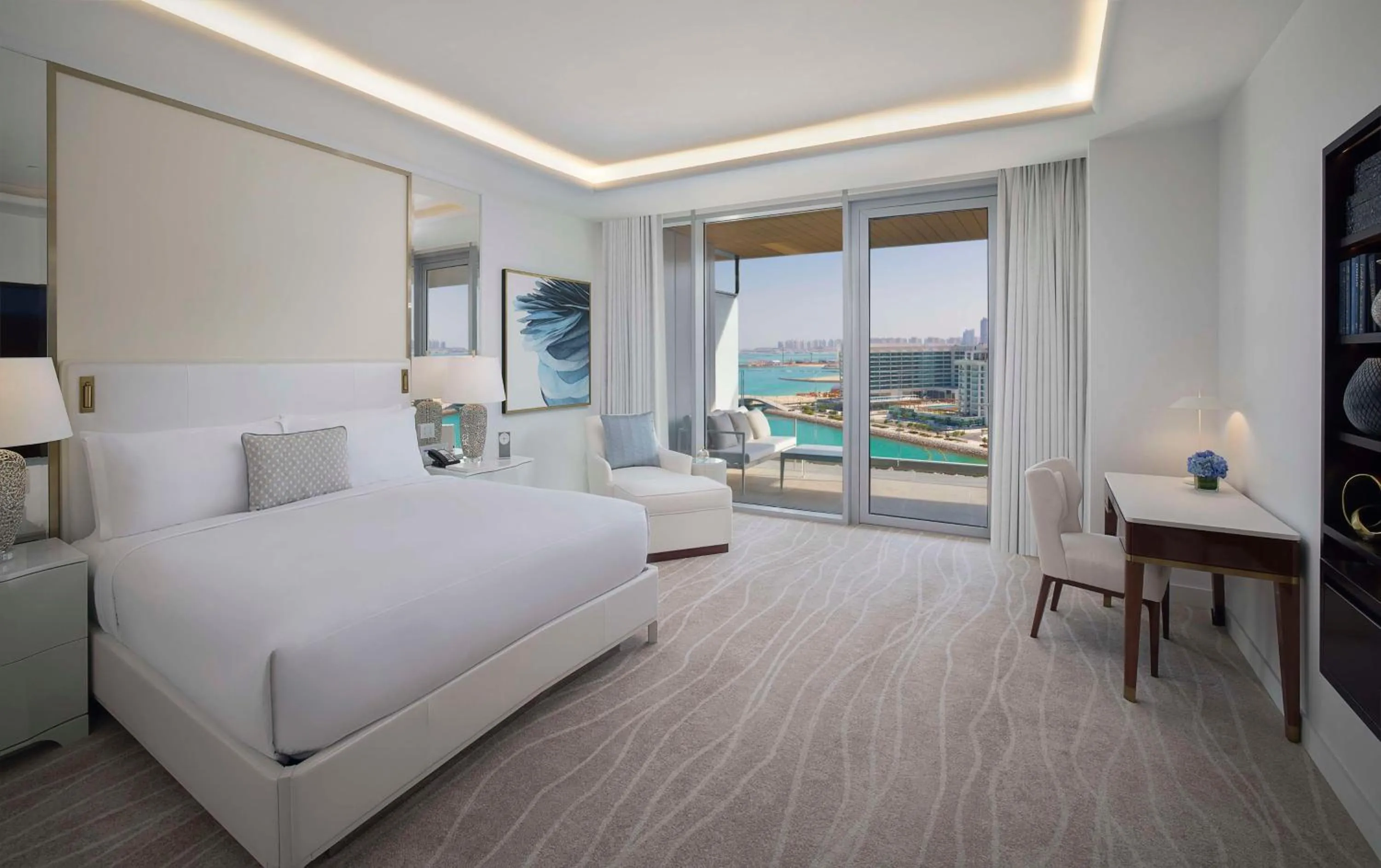 Bedroom, Bed in Waldorf Astoria Doha Lusail