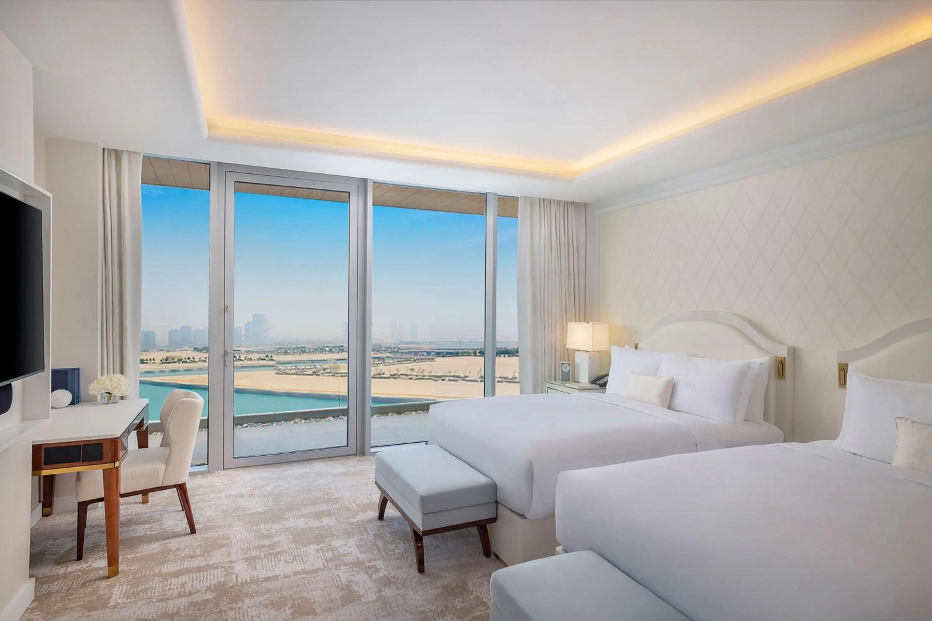 Bedroom, Bed in Waldorf Astoria Doha Lusail