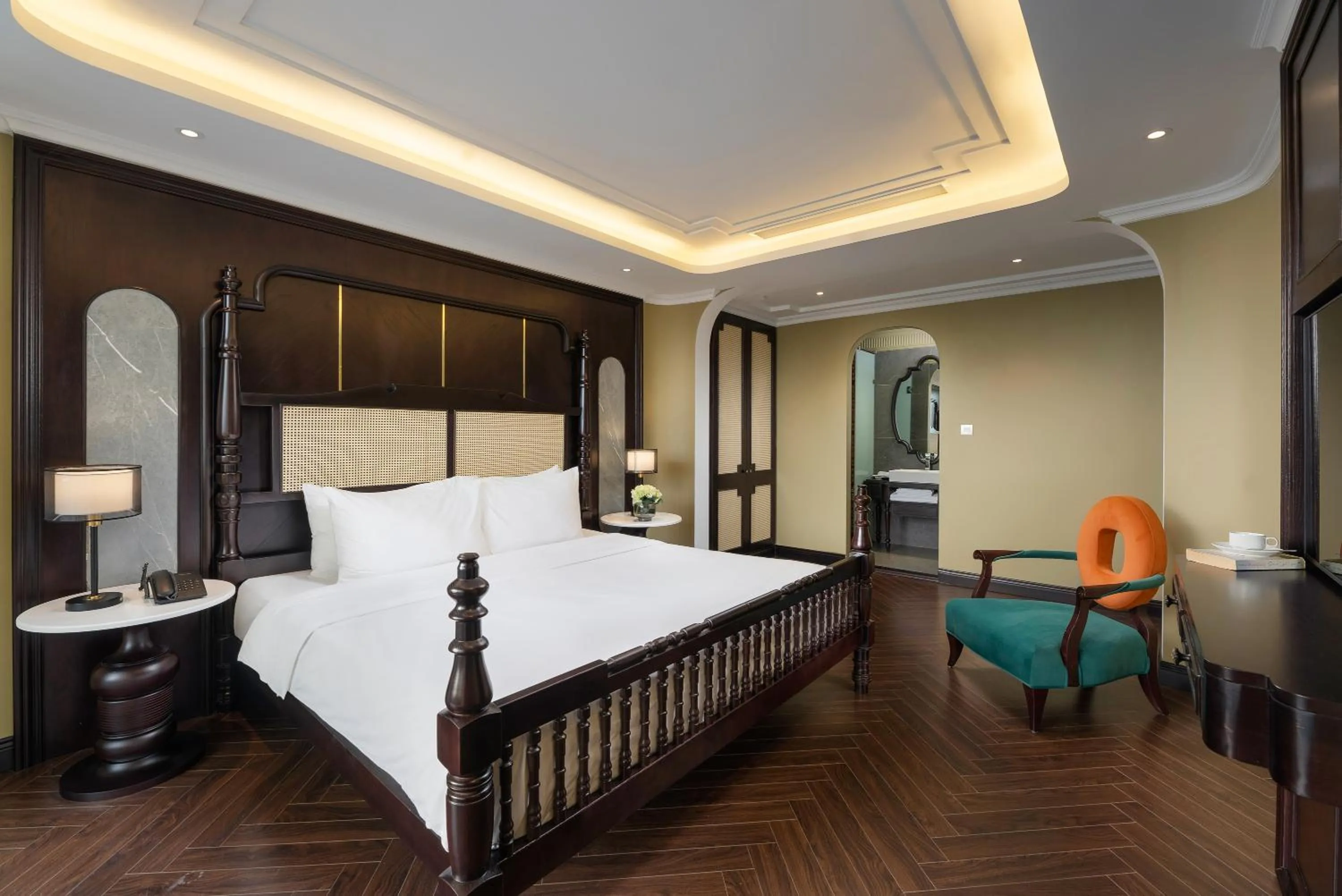 Bedroom, Bed in HOTEL De SOURIANT Premium Hanoi