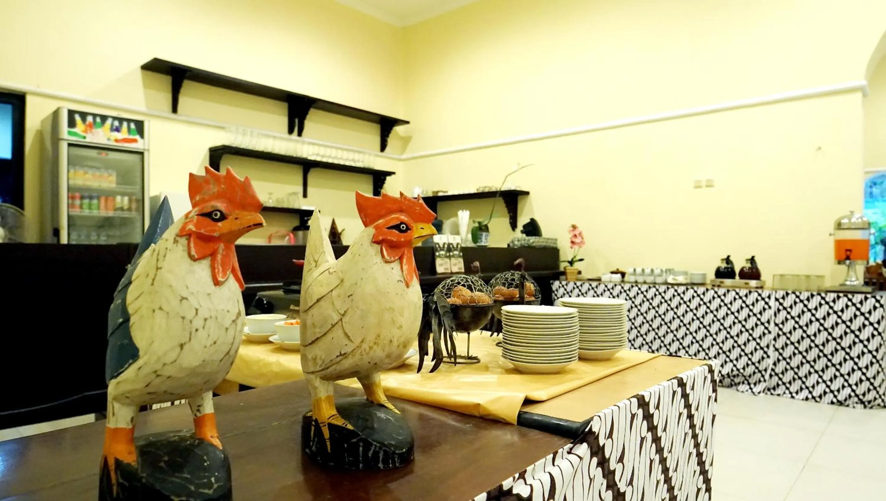 Buffet breakfast in Diana Hotel Jogja