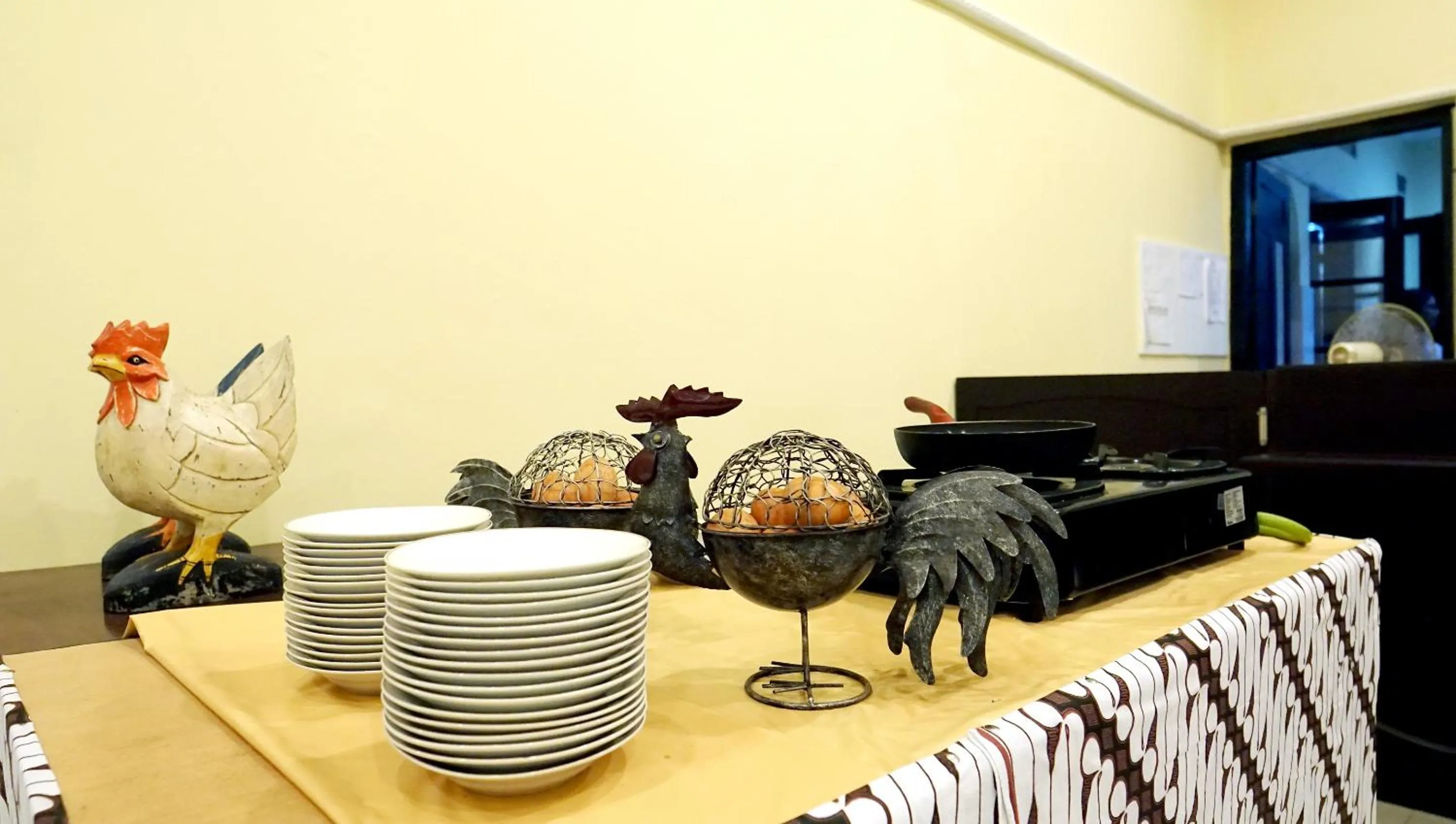 Buffet breakfast in Diana Hotel Jogja