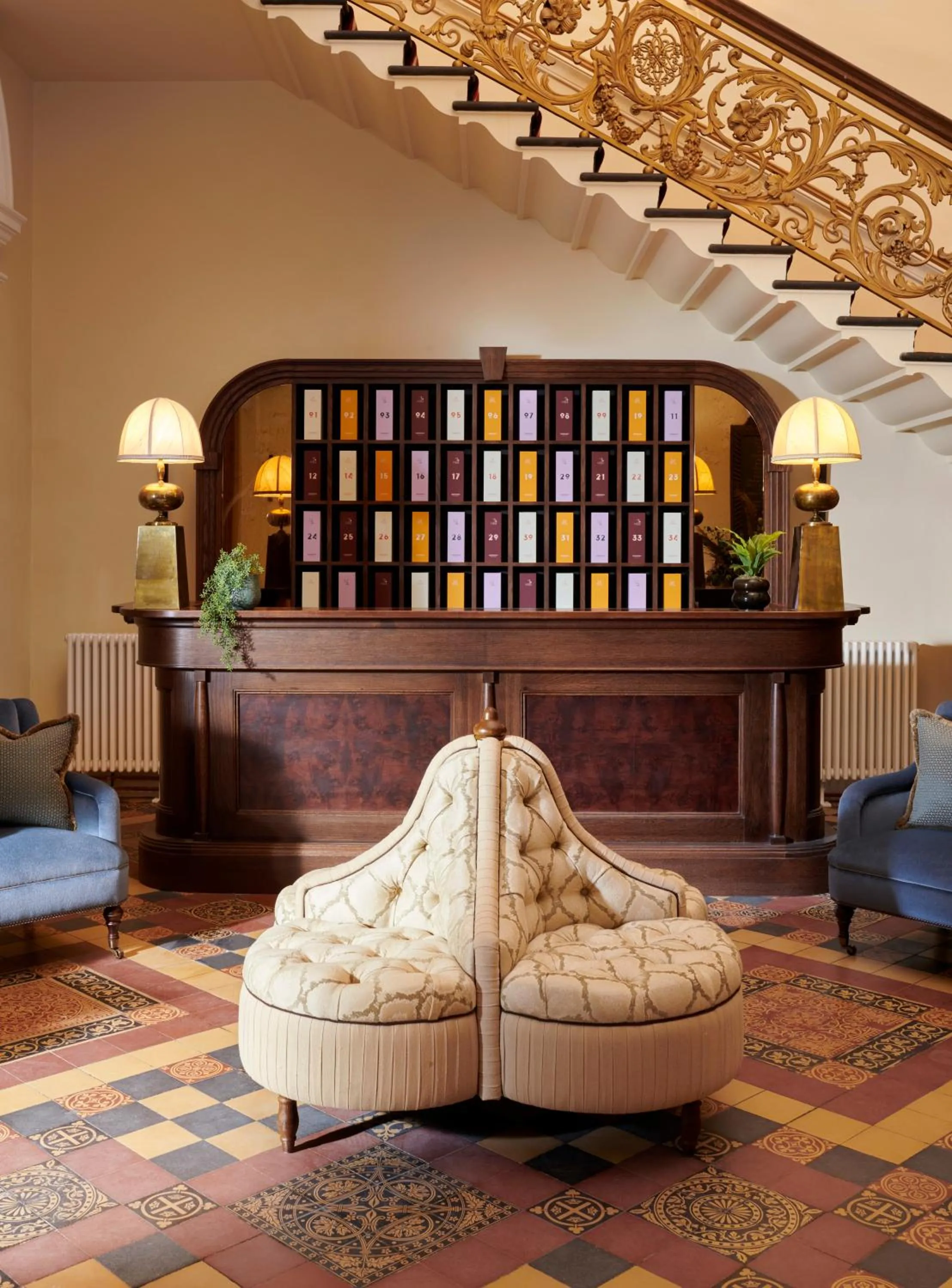 Lobby or reception in Gleneagles Townhouse