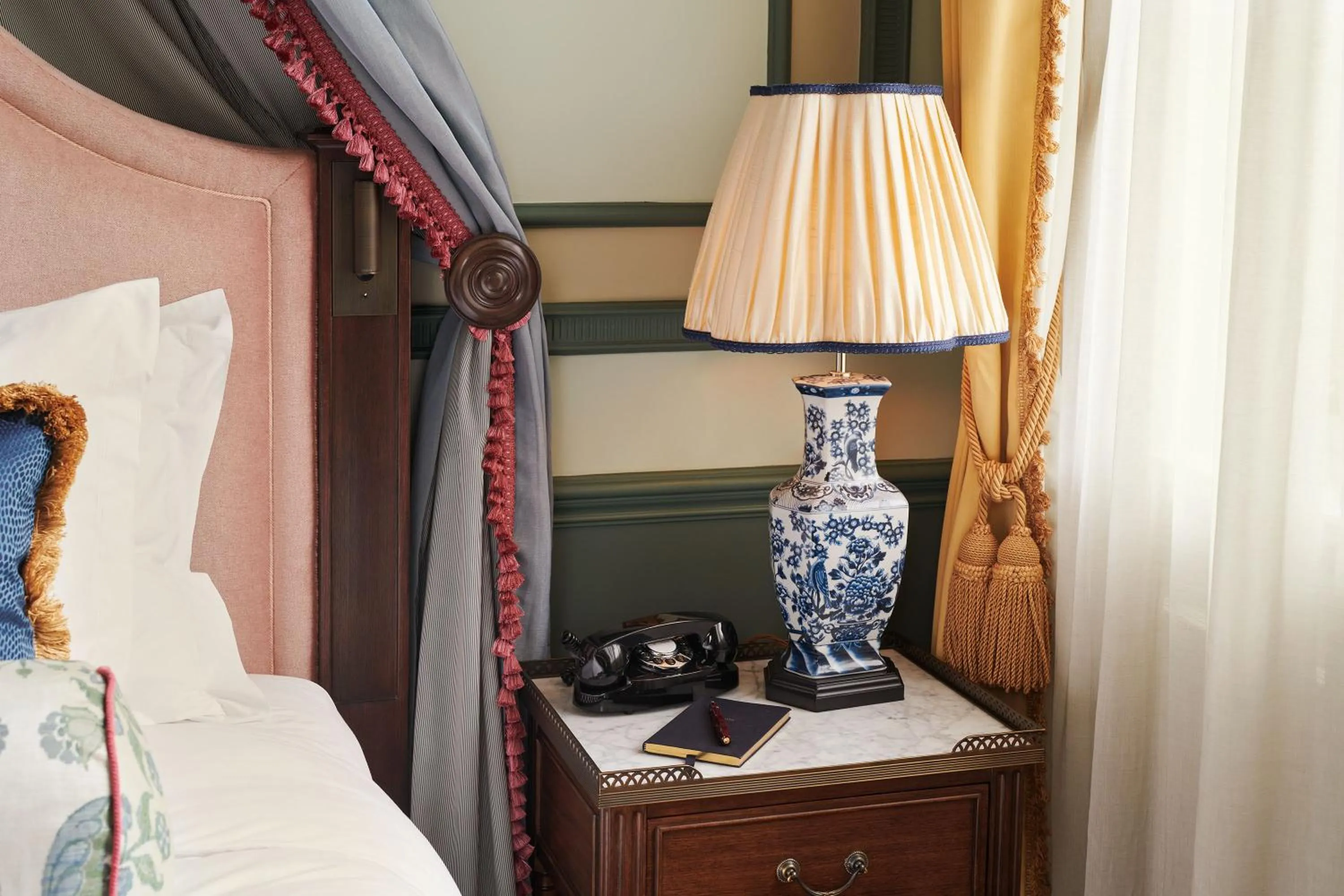 Decorative detail, Bed in Gleneagles Townhouse