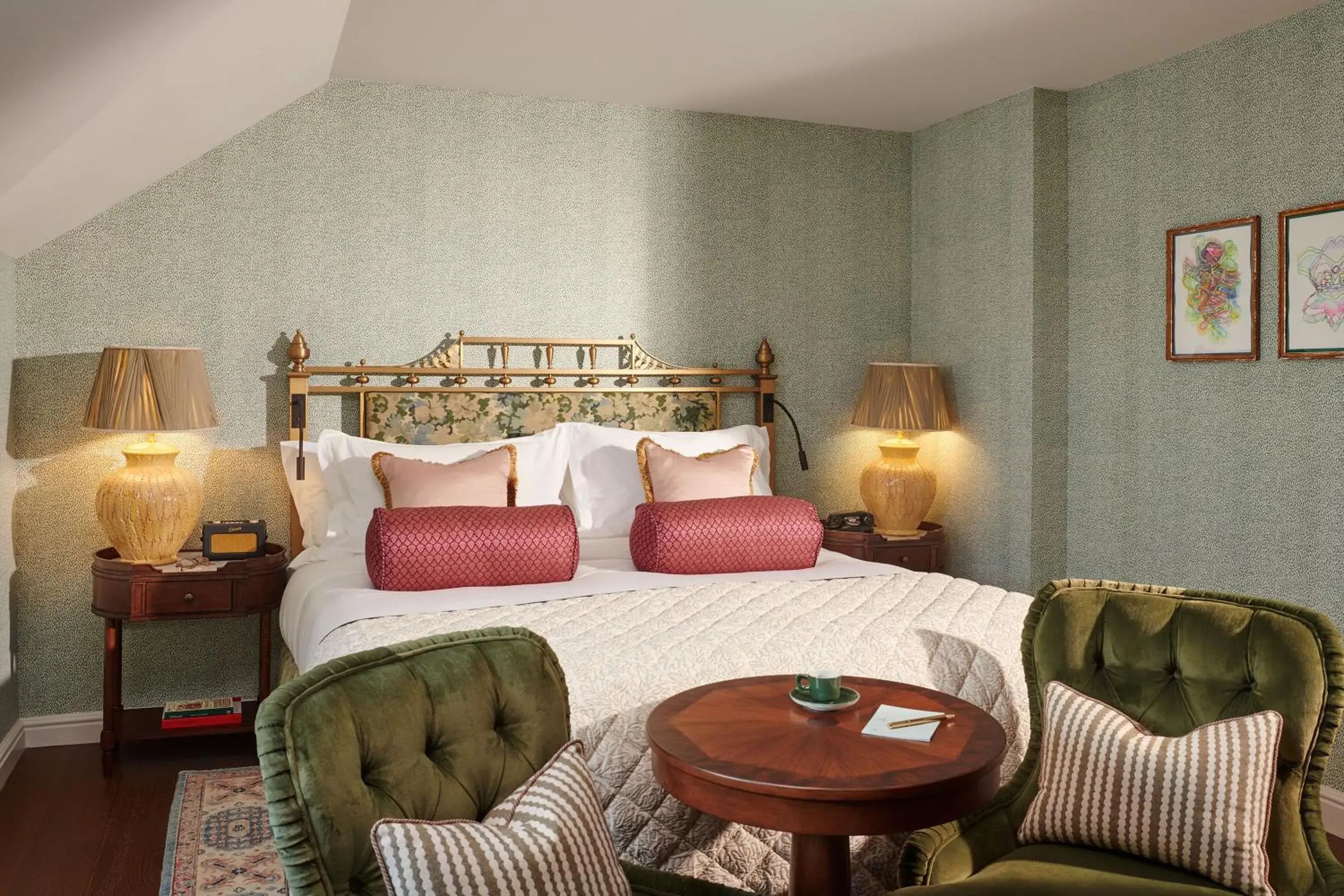 Bedroom, Bed in Gleneagles Townhouse Bedroom, Bed in Gleneagles Townhouse