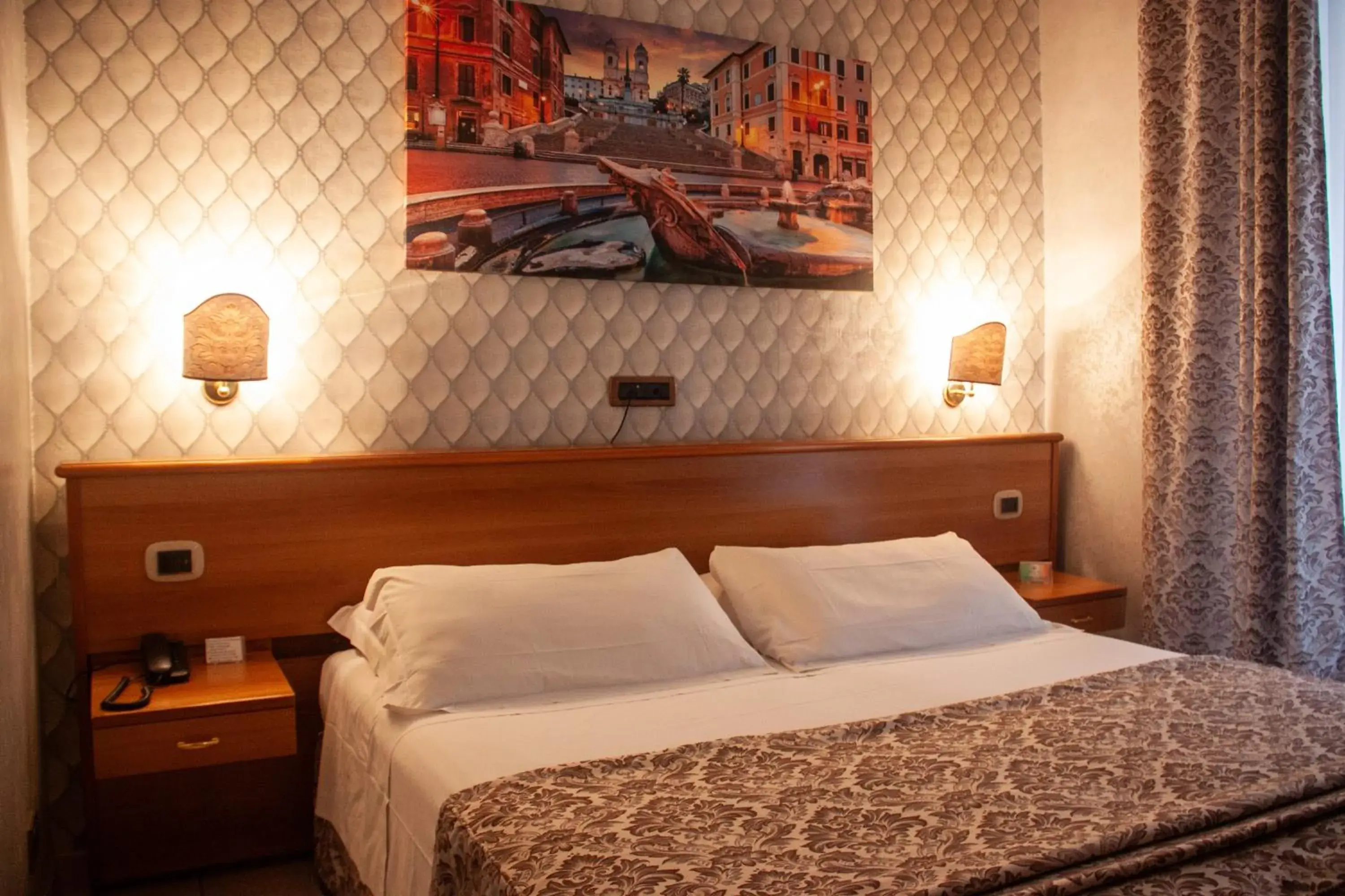 Bedroom, Bed in Hotel Assisi Bedroom, Bed in Hotel Assisi