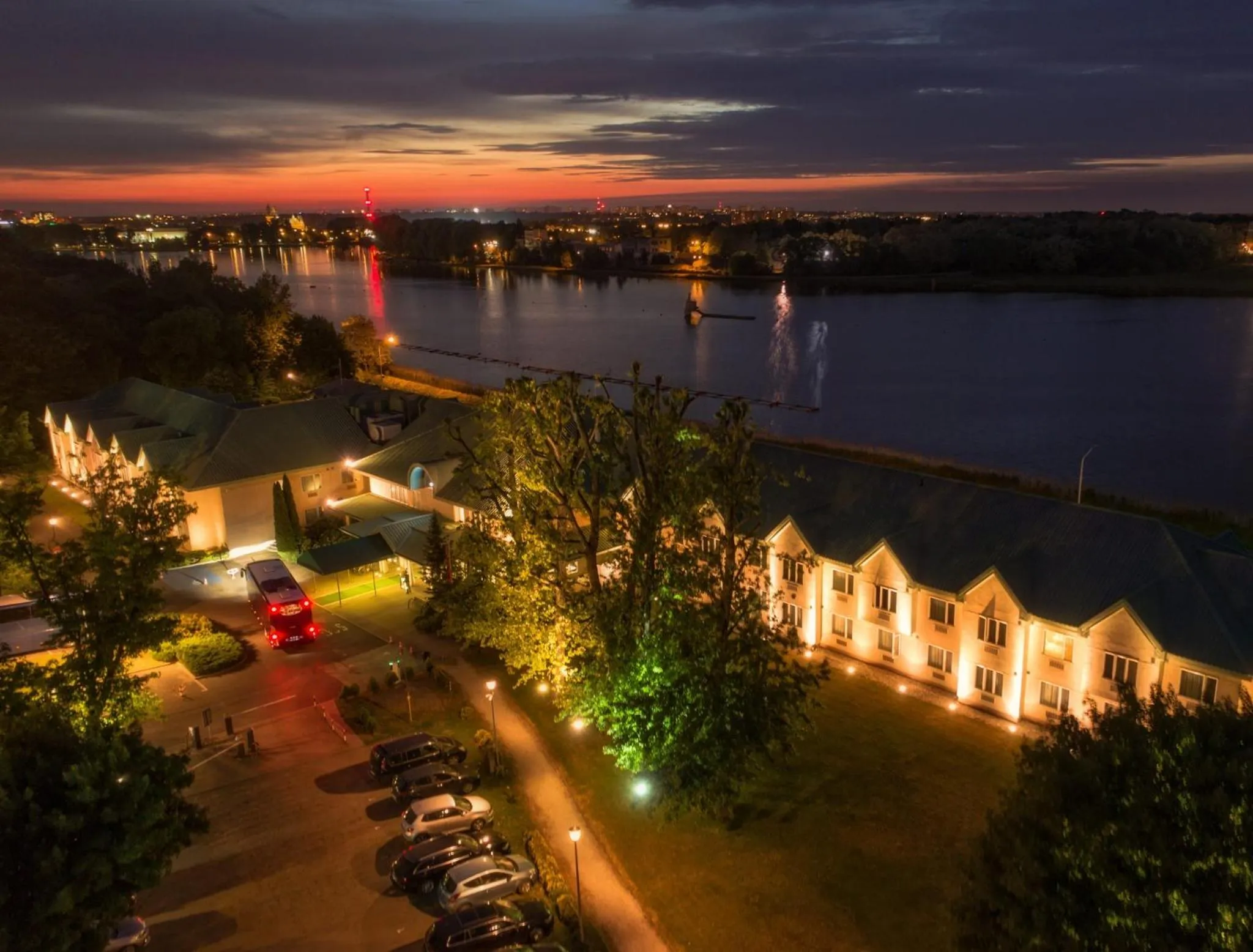 Bird's eye view in Hotel HP Park Poznań Malta