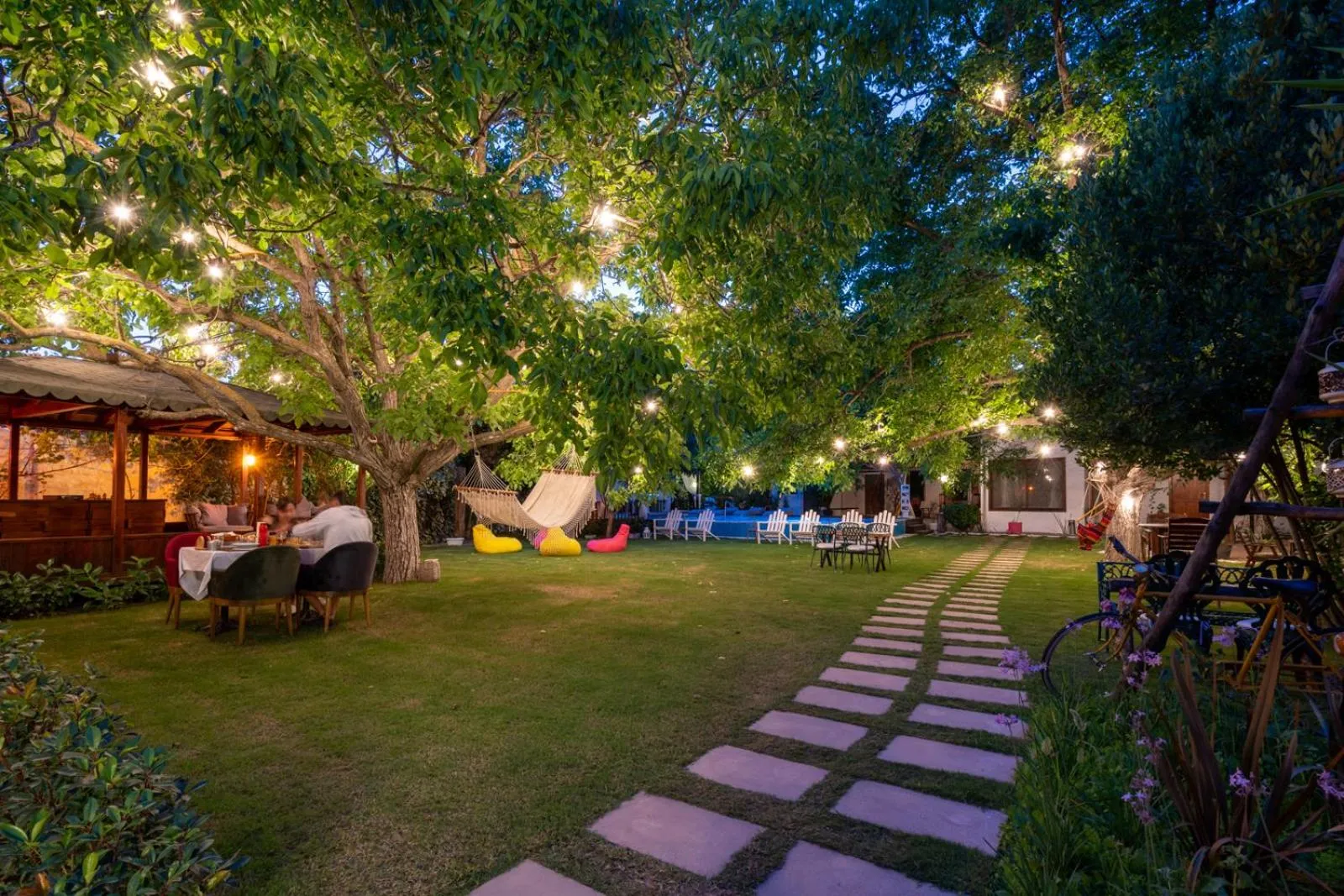 Garden in Ephesus Lodge