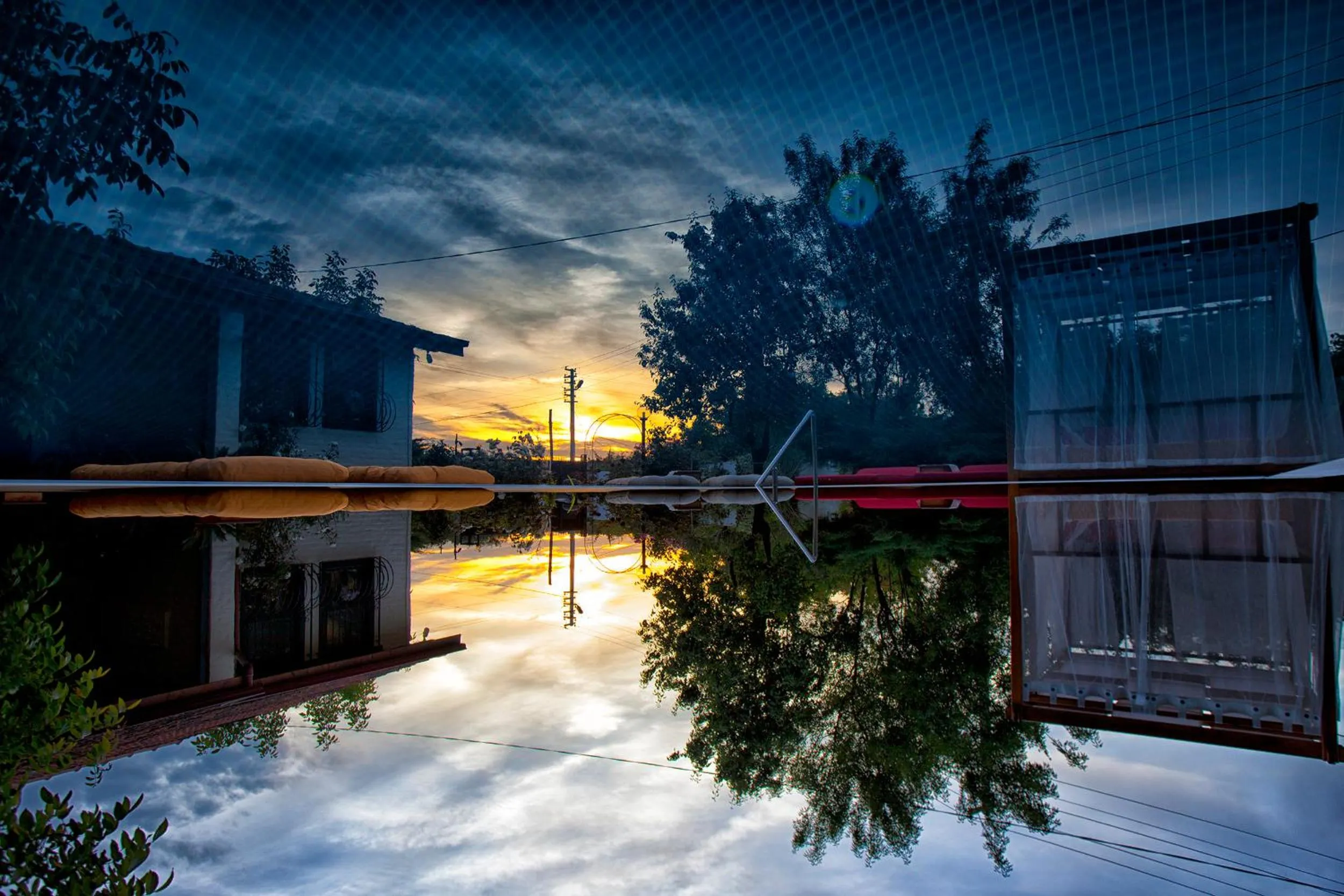Swimming pool in Ephesus Lodge