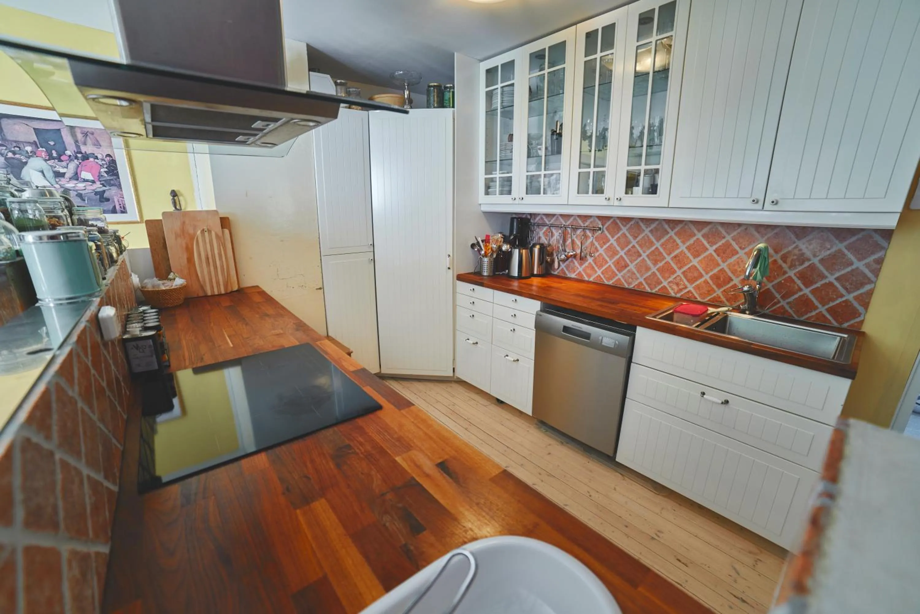 kitchen in Overvoll Farm