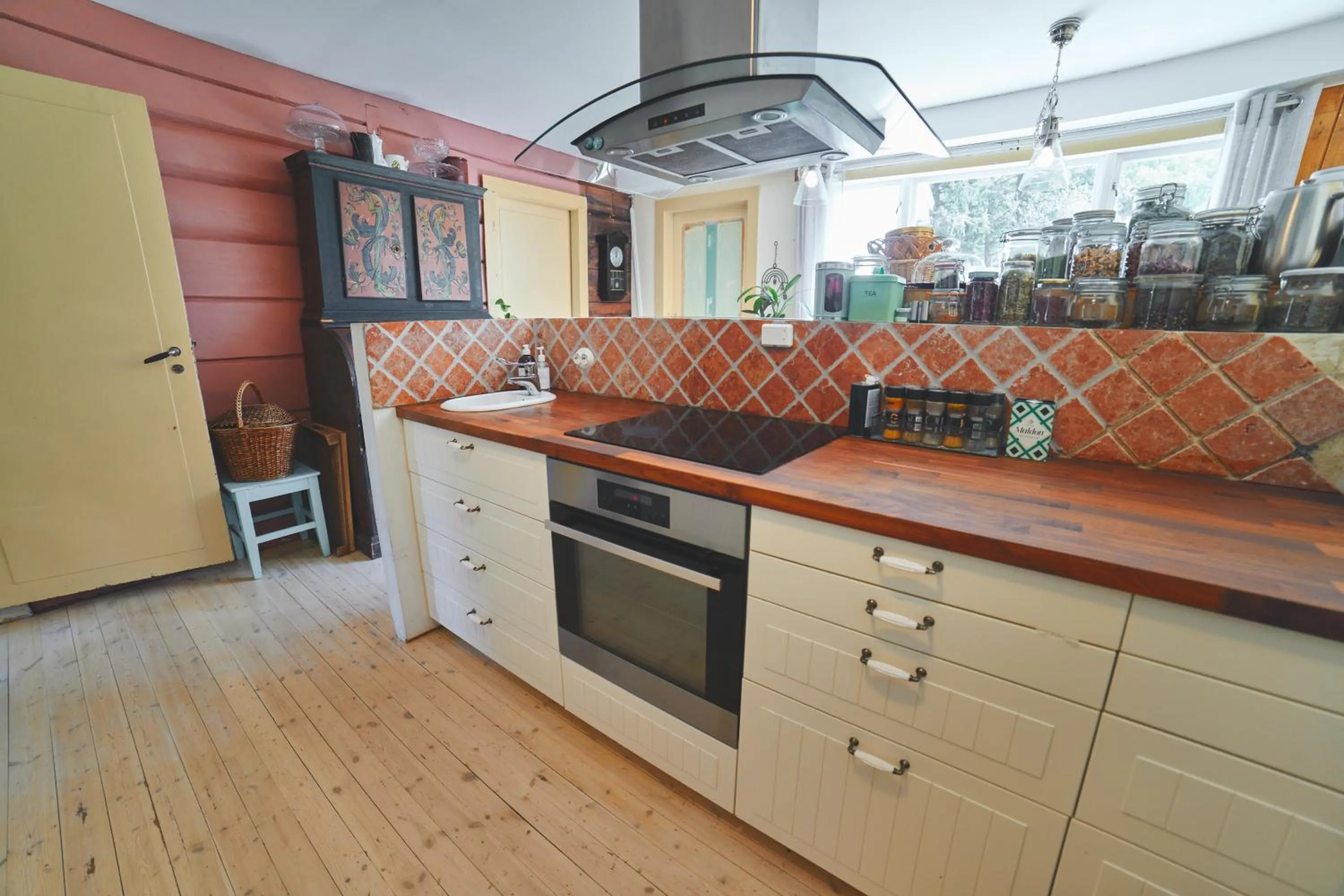 kitchen in Overvoll Farm