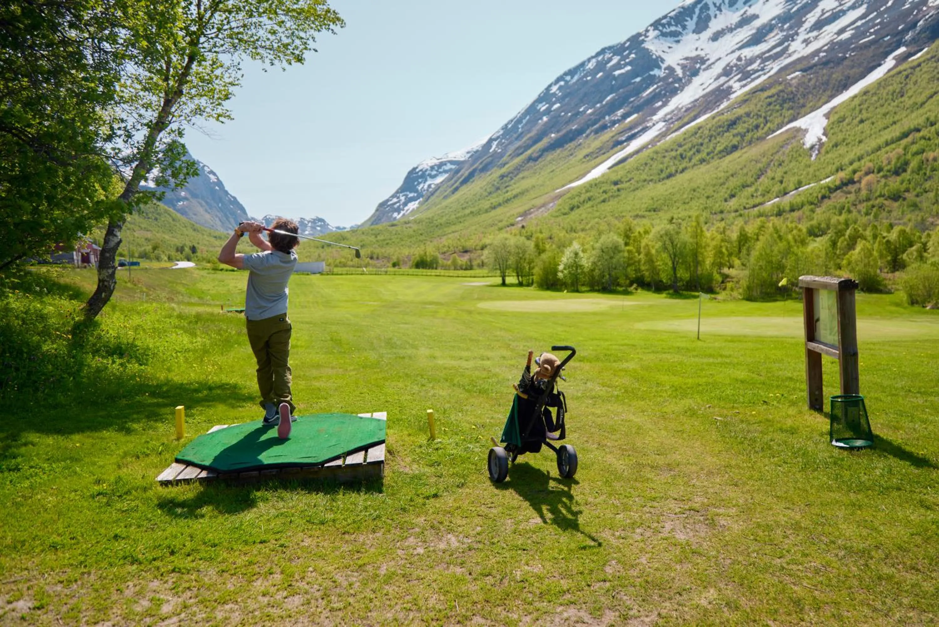 Golfcourse in Overvoll Farm