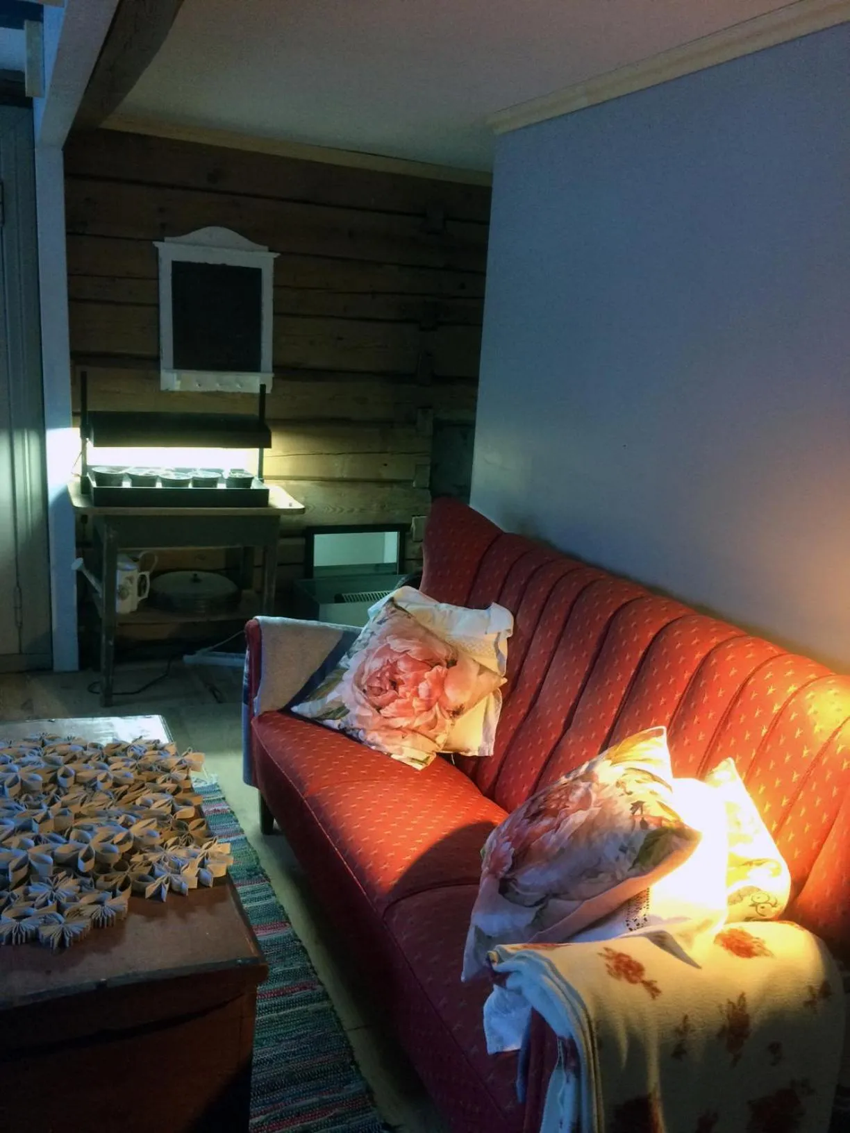 Living room in Overvoll Farm