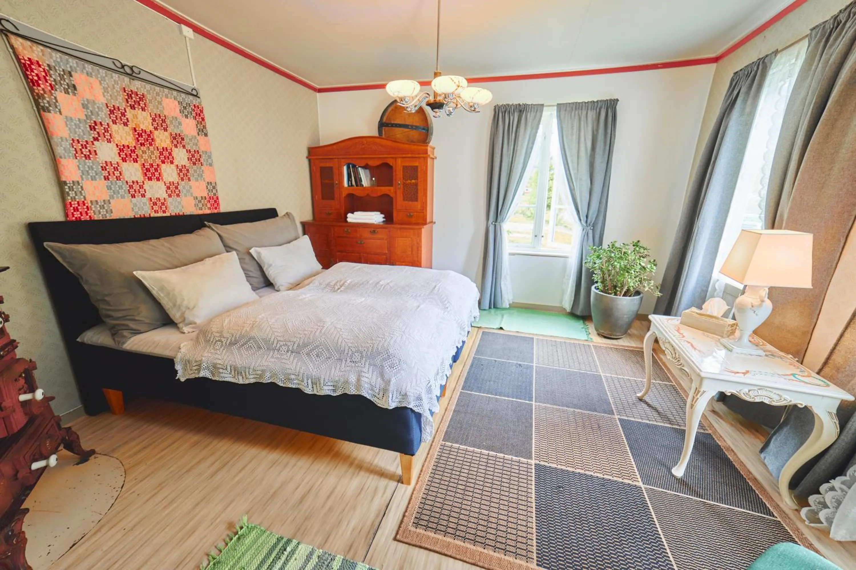 Photo of the whole room, Bed in Overvoll Farm