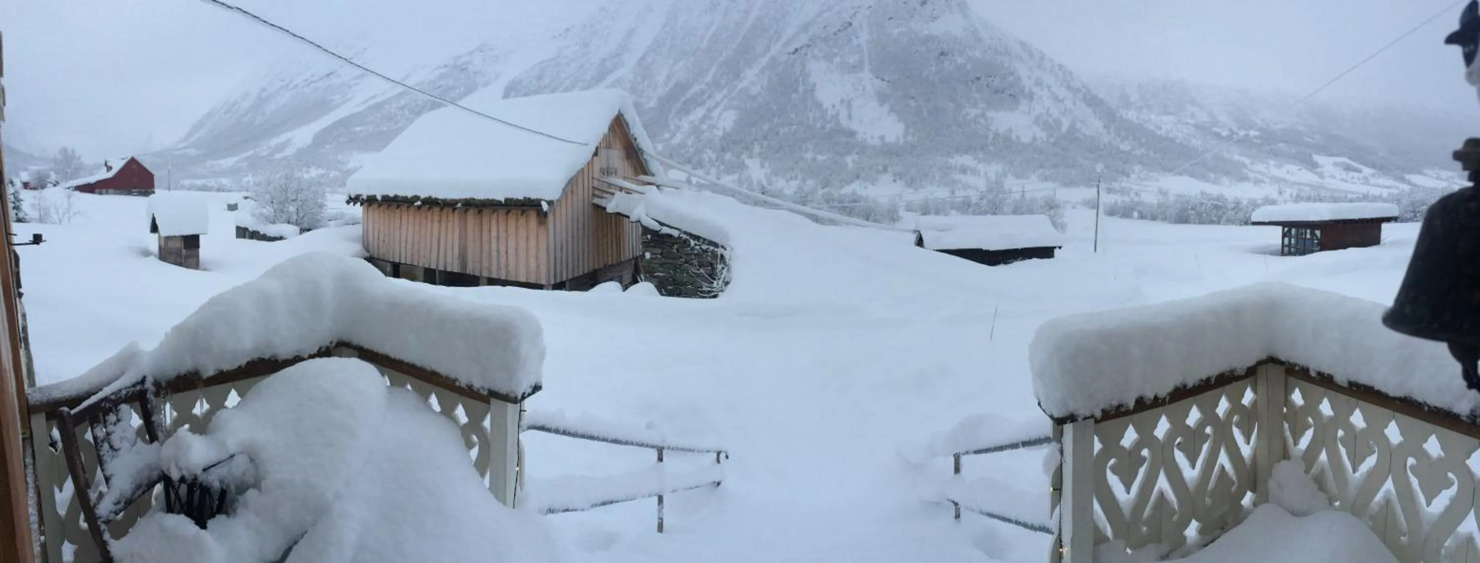 Winter in Overvoll Farm