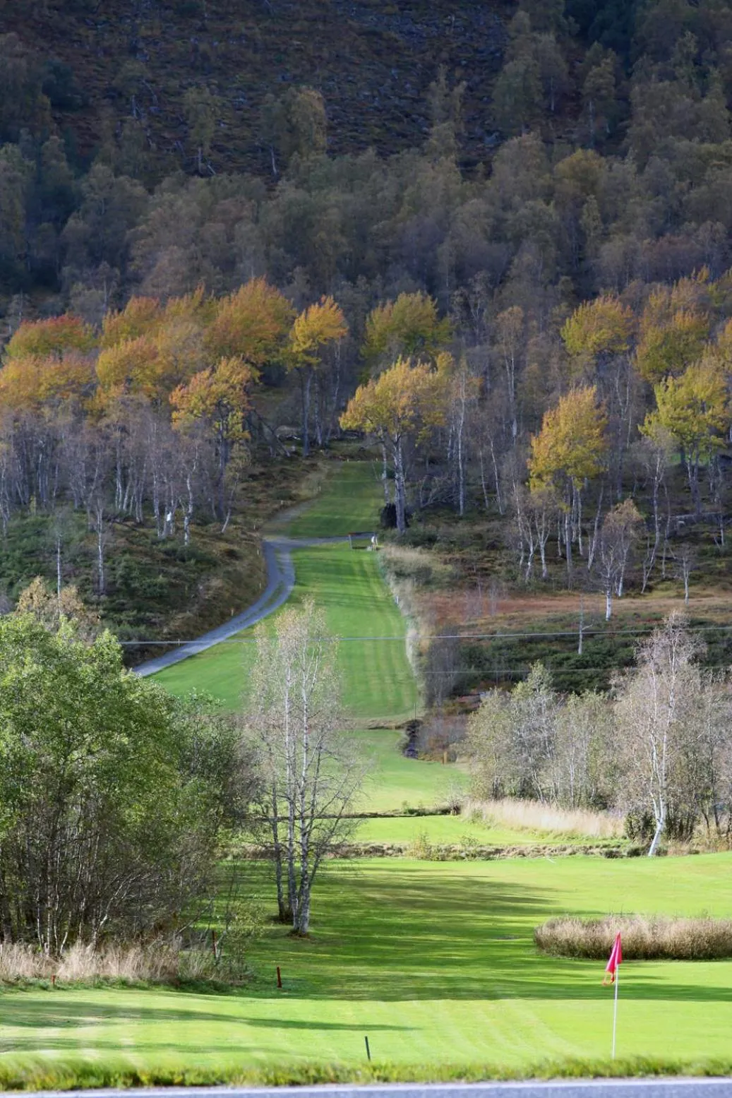 Natural landscape in Overvoll Farm