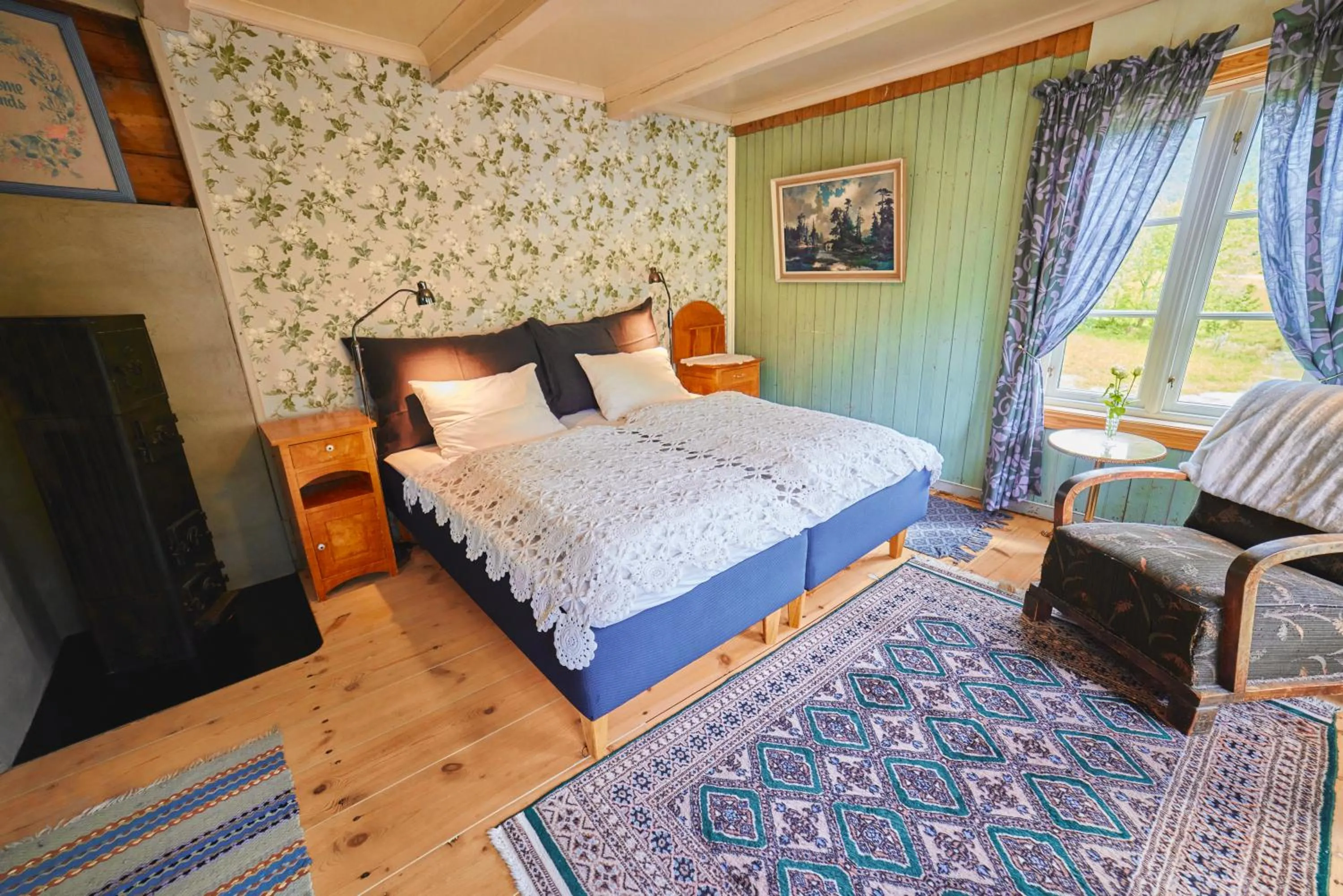 Bed in Overvoll Farm