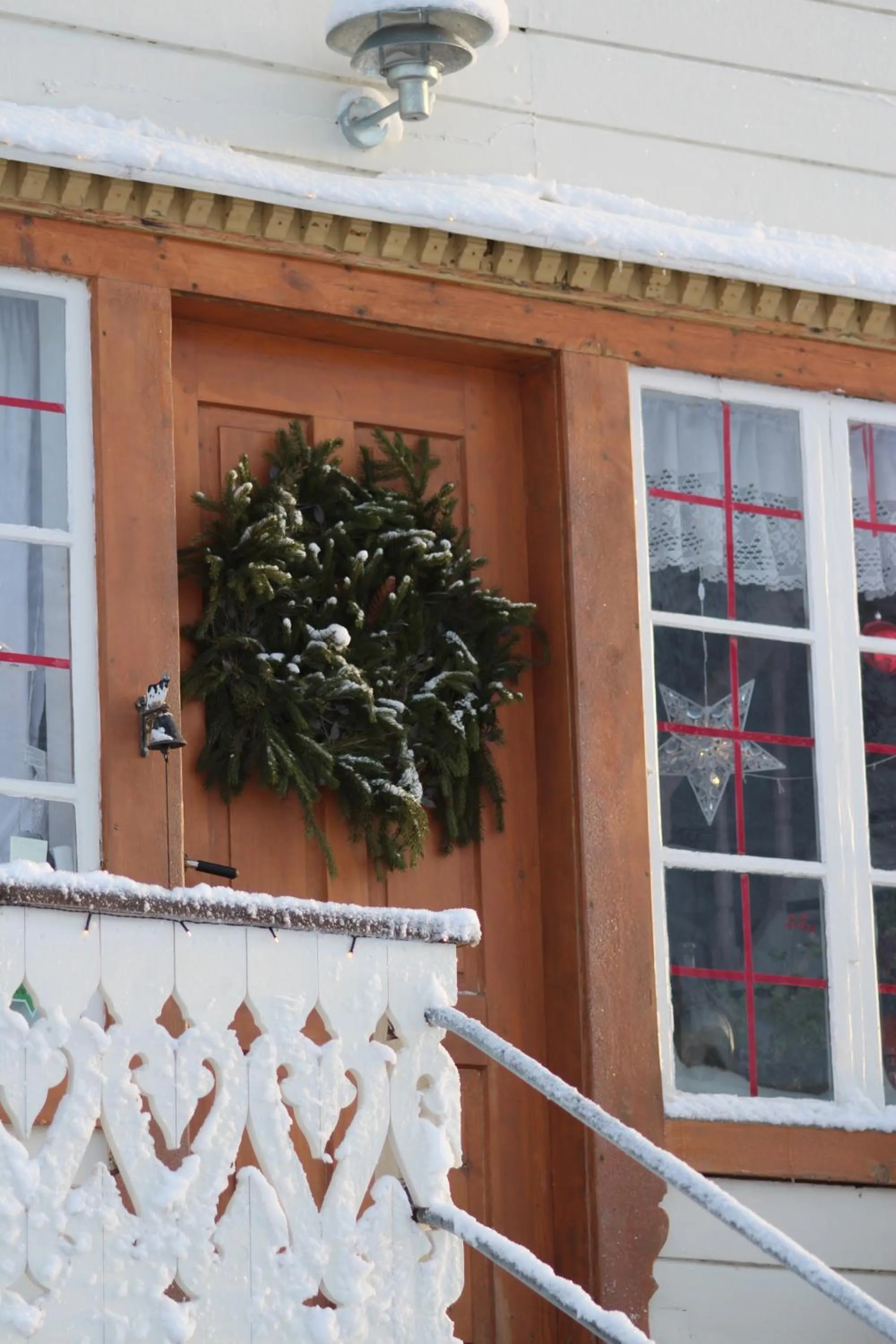 Facade/entrance in Overvoll Farm