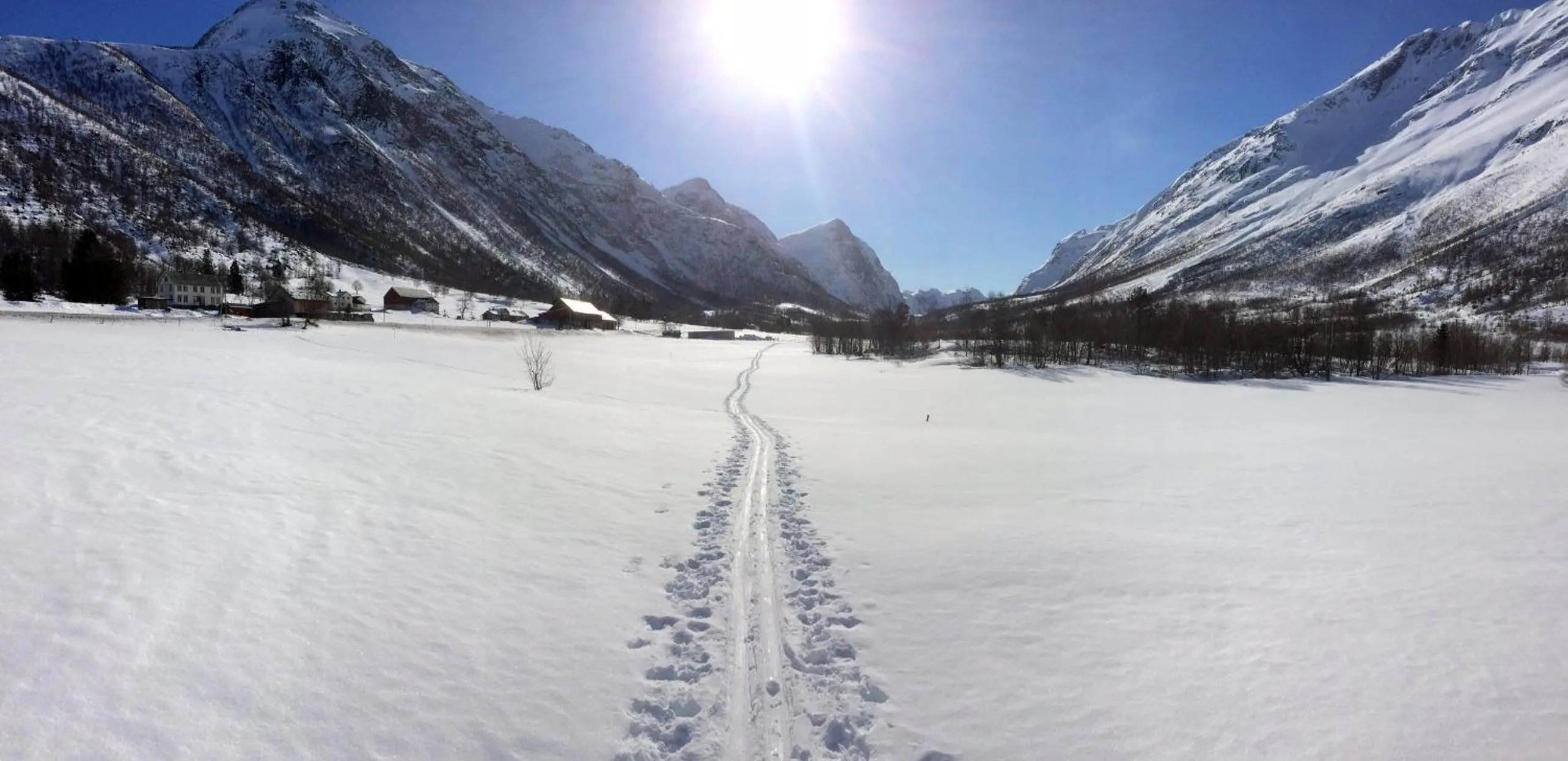 Winter in Overvoll Farm