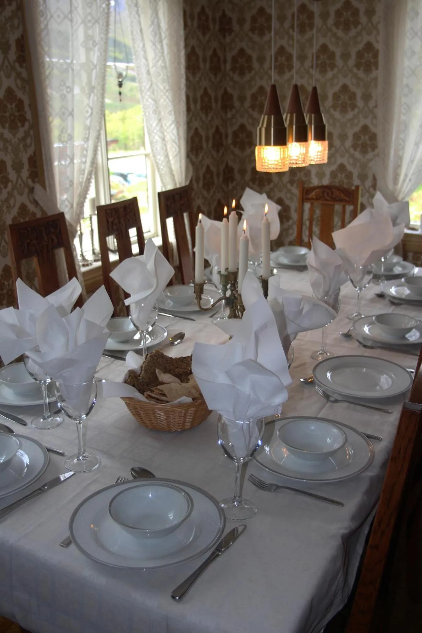 Dining area in Overvoll Farm