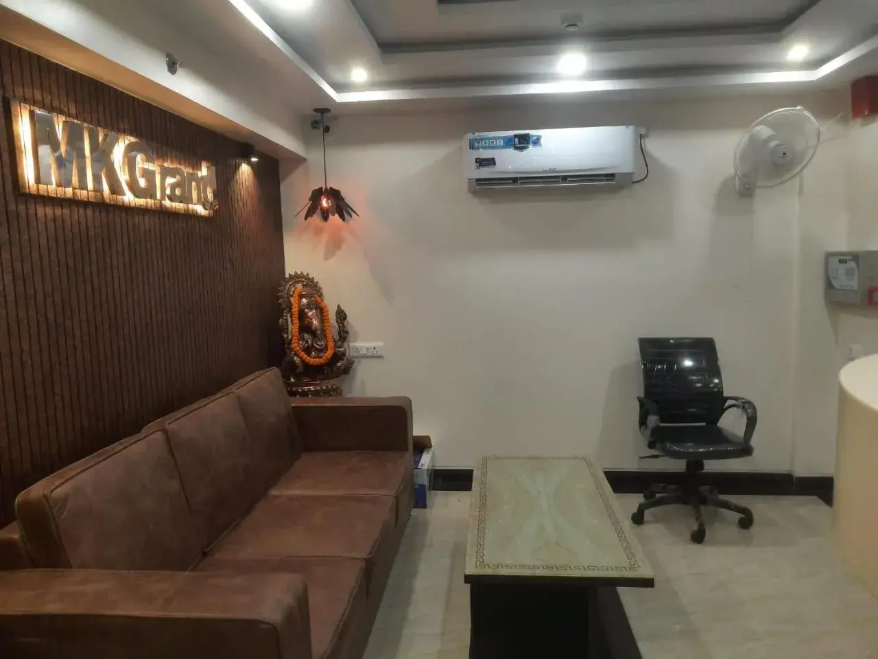 Lobby or reception in Hotel MK Grand Lobby or reception in Hotel MK Grand