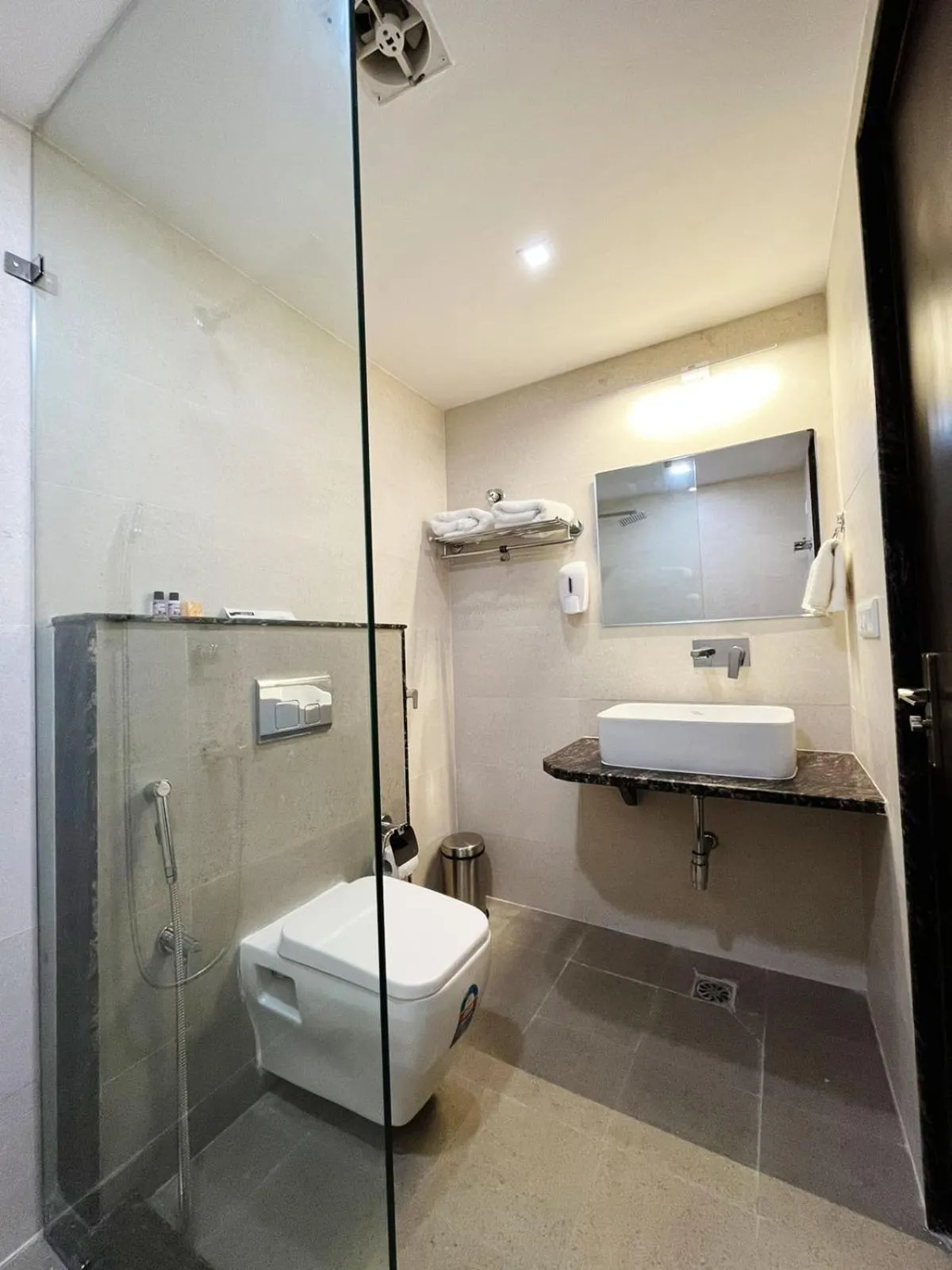 Bathroom in Hotel MK Grand