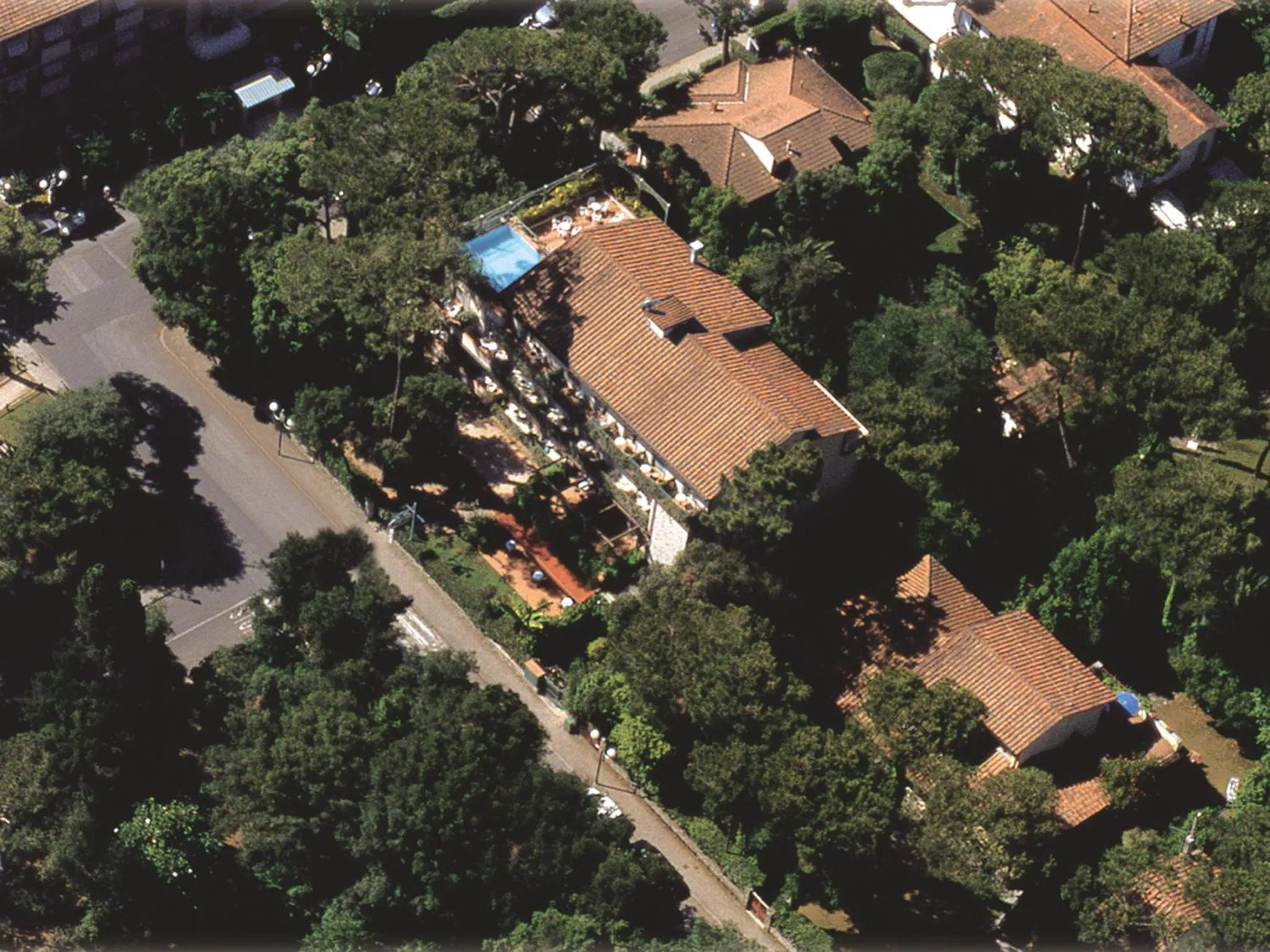 Bird's eye view in Hotel Mignon