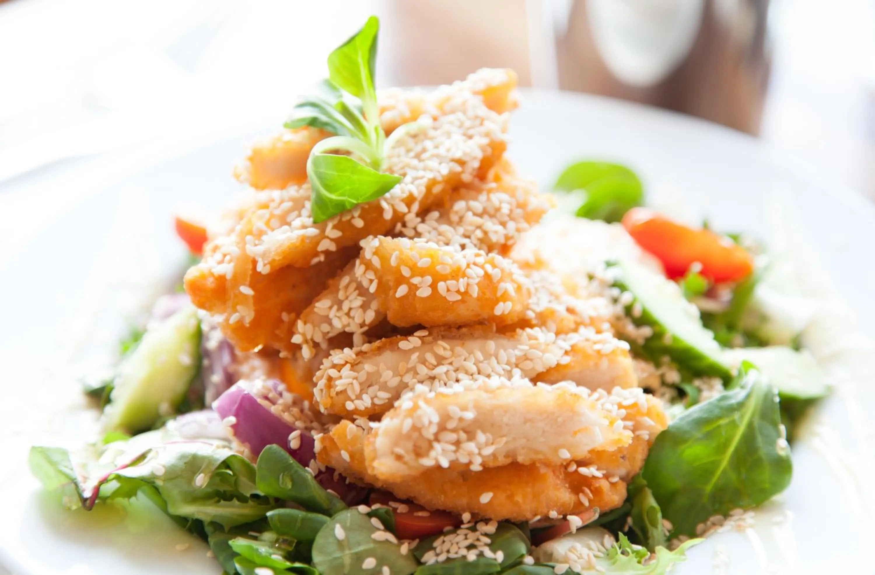 Food close-up in The Salmon Inn