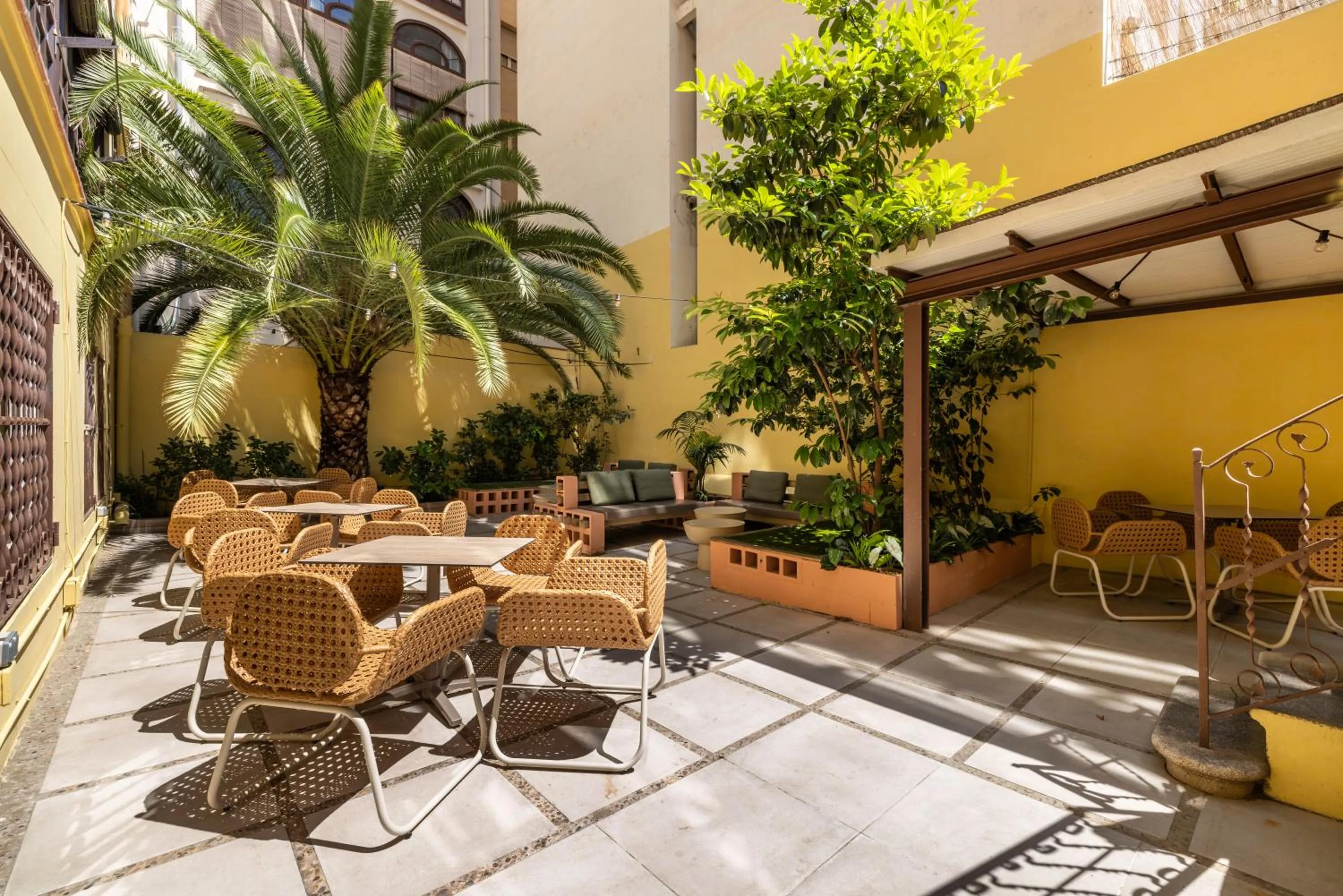 Patio in The Loft House Barcelona