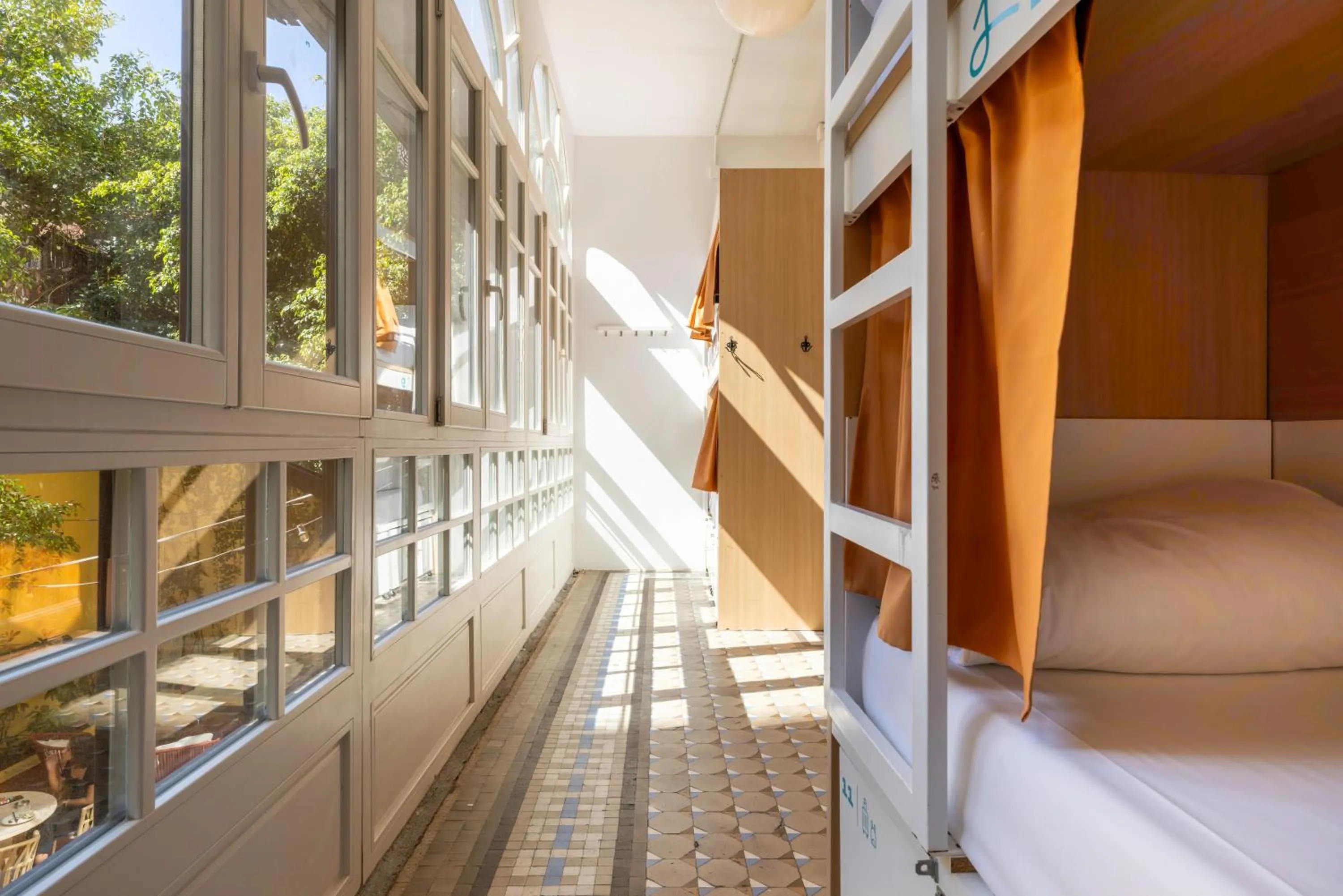 Bed in The Loft House Barcelona