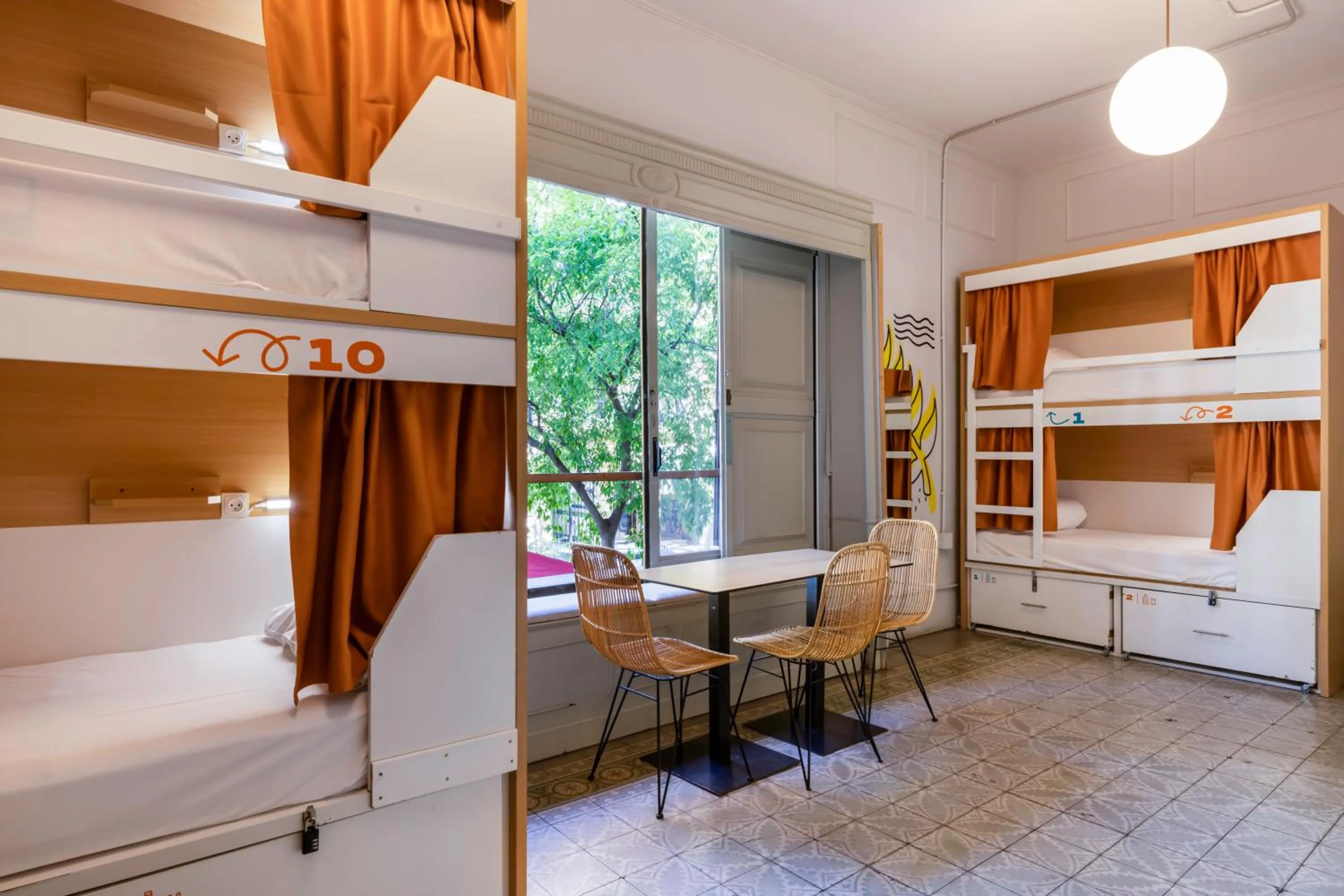 Bed in The Loft House Barcelona