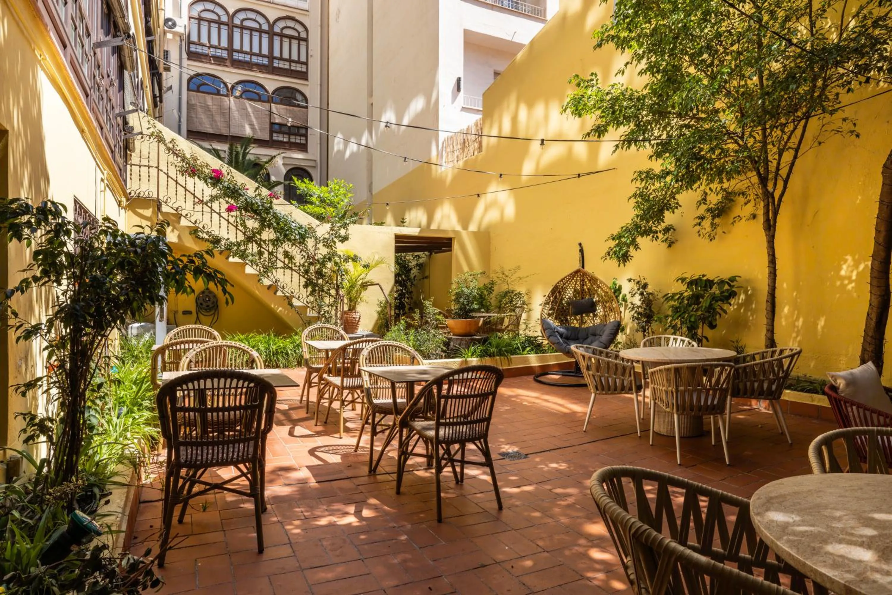 Patio in The Loft House Barcelona