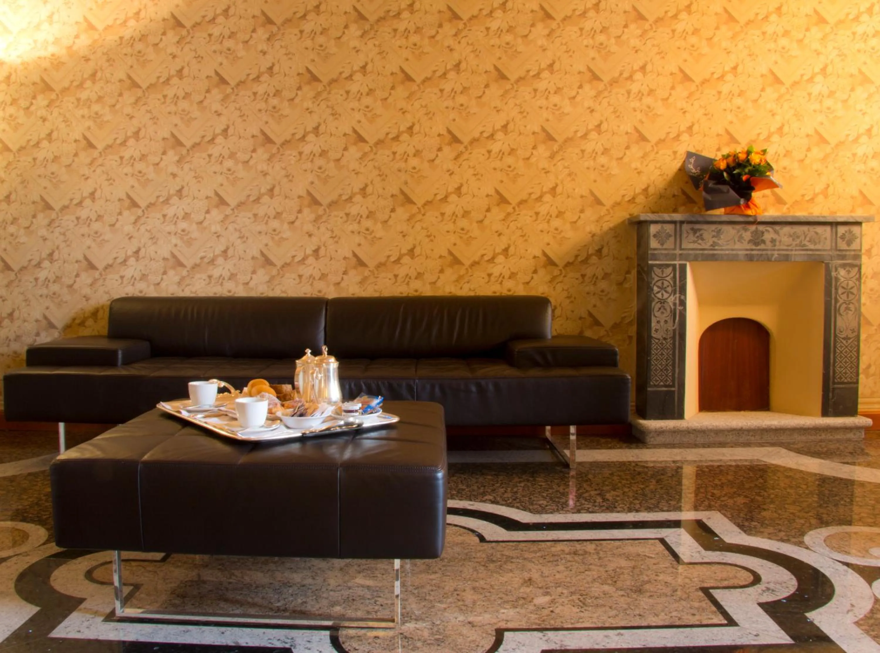 Seating area in Hotel San Rocco