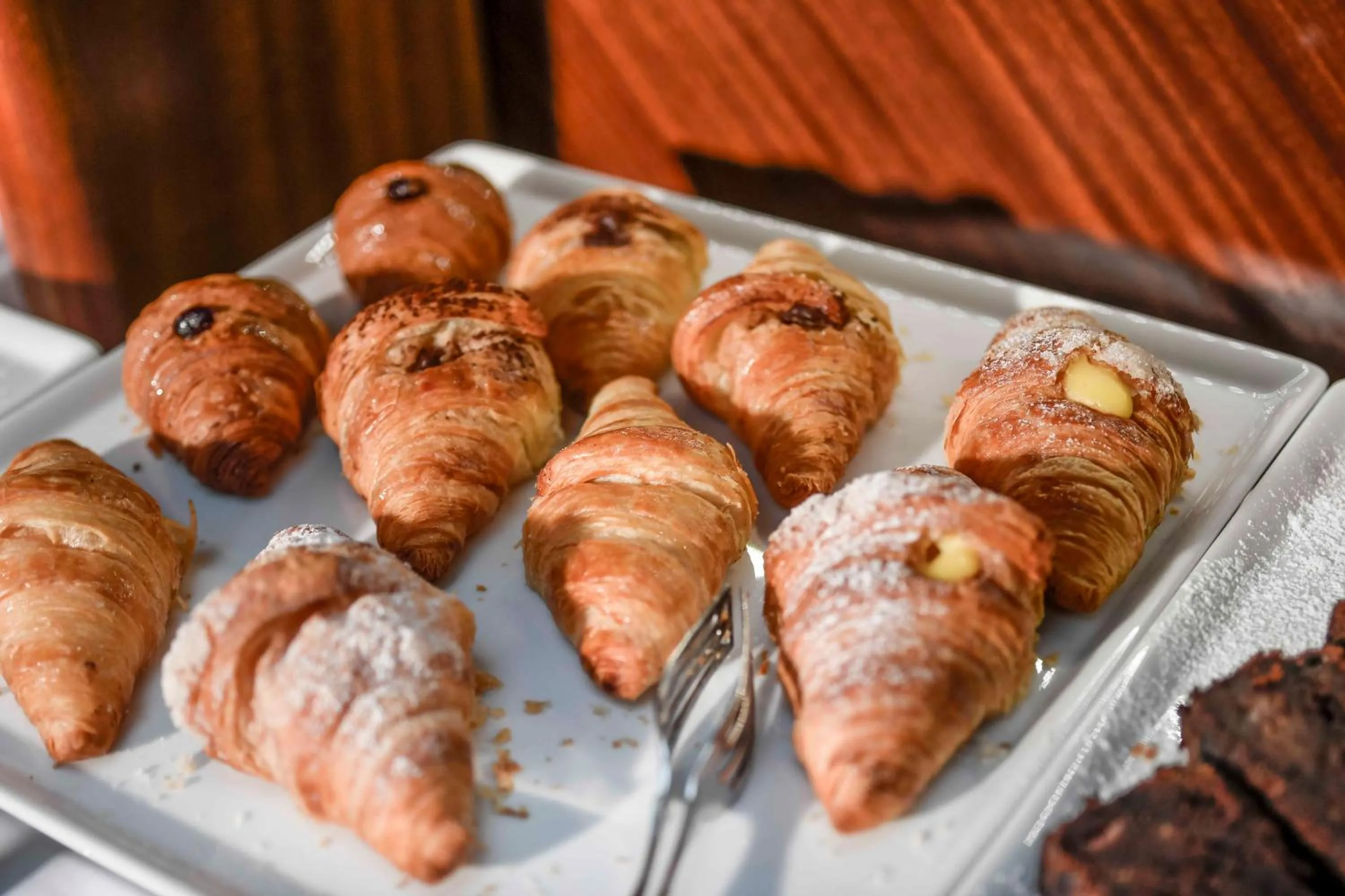Buffet breakfast in Oste del Castello Wellness & Bike Hotel