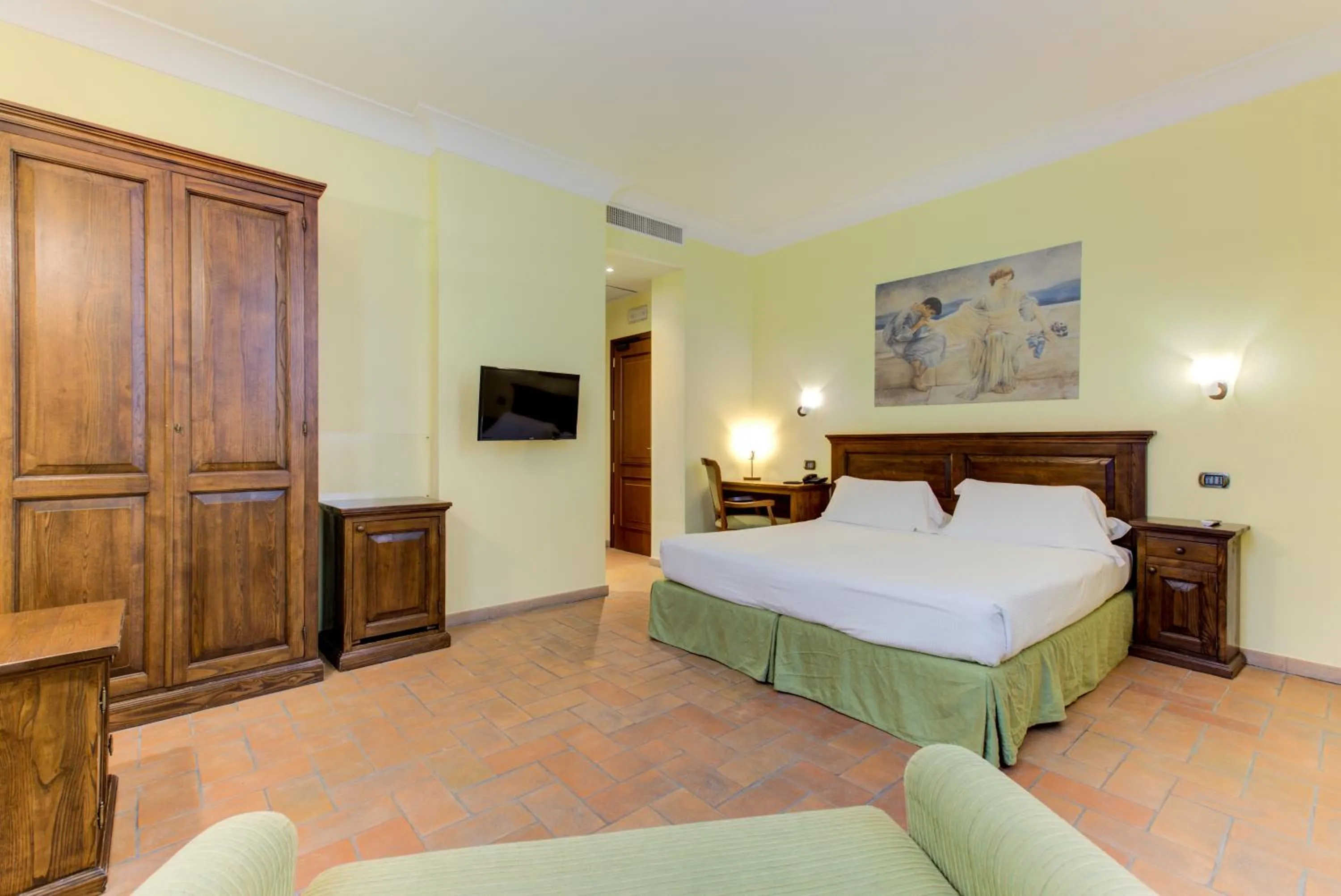 Bedroom, Bed in Oste del Castello Wellness & Bike Hotel