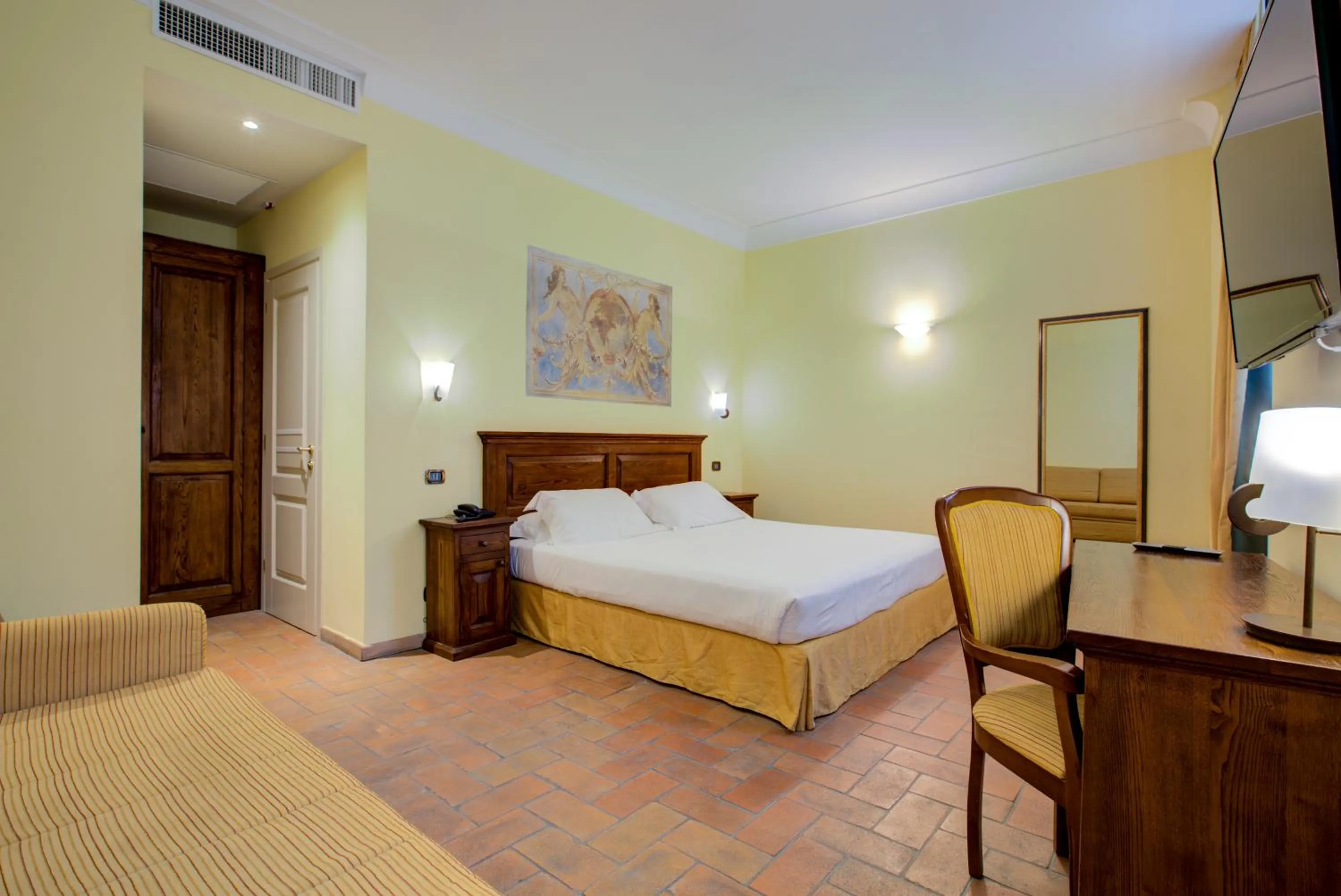 Bedroom, Bed in Oste del Castello Wellness & Bike Hotel