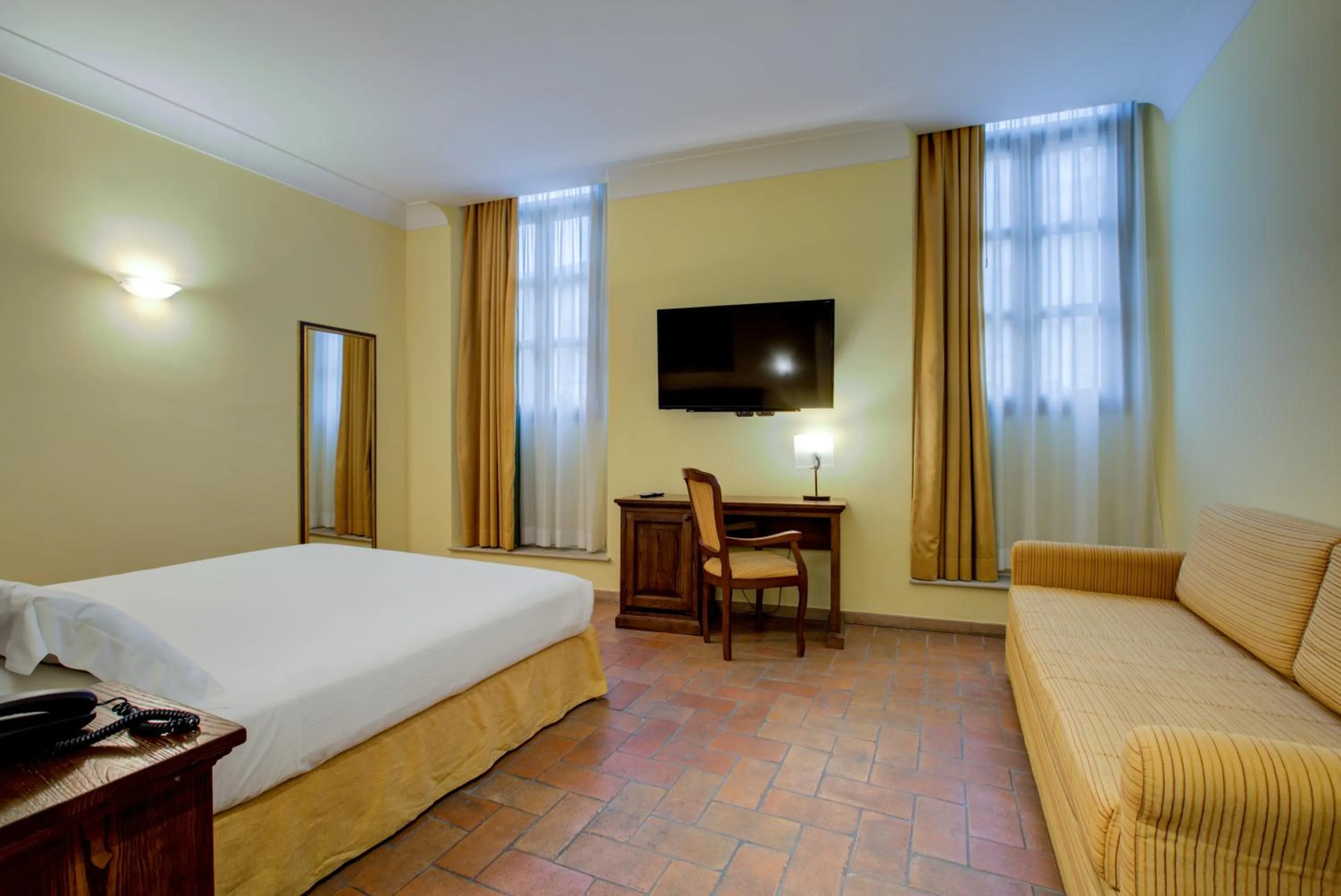 Bedroom, Bed in Oste del Castello Wellness & Bike Hotel