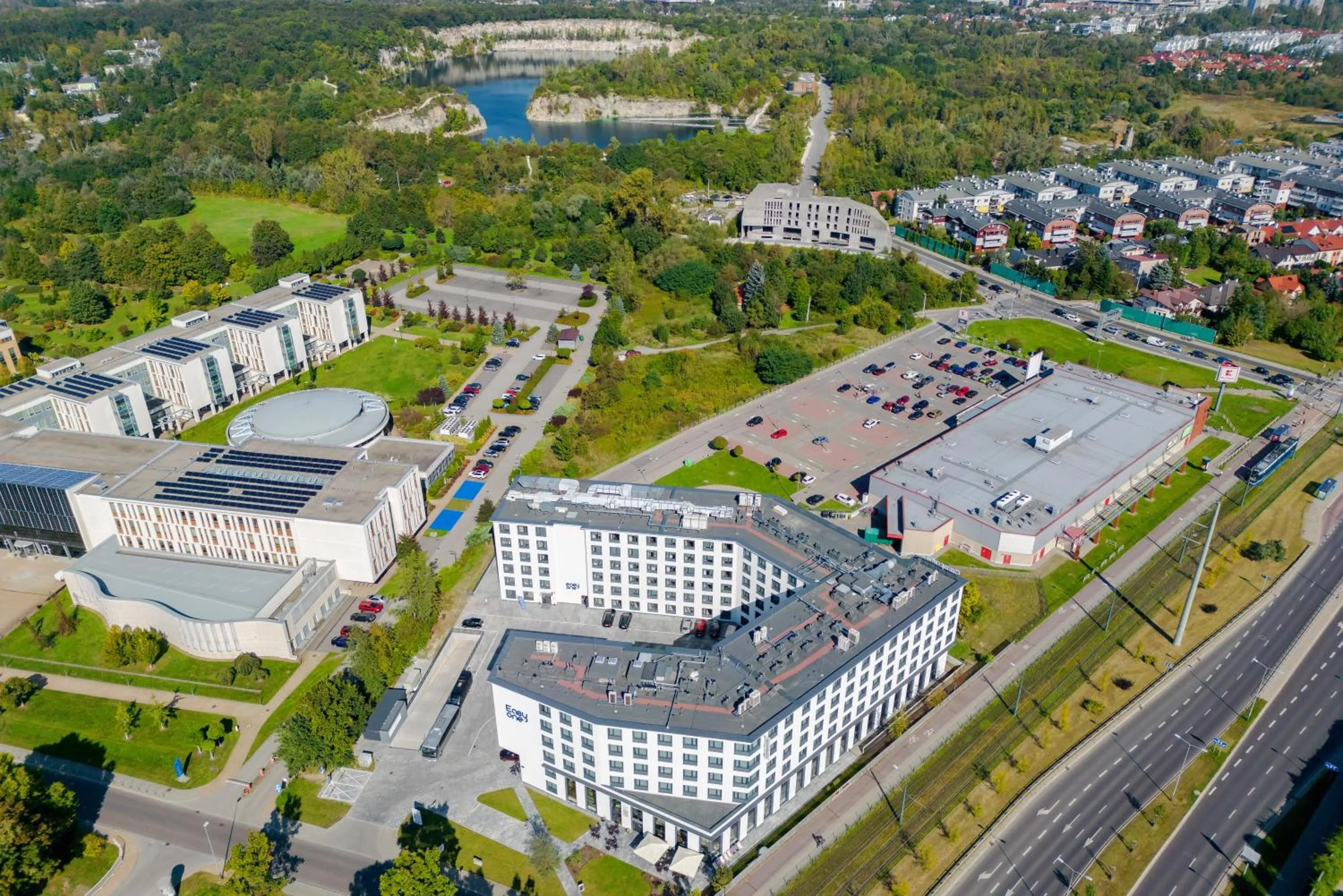 Property building in Hotel Convictus Cracovia for business & travellers