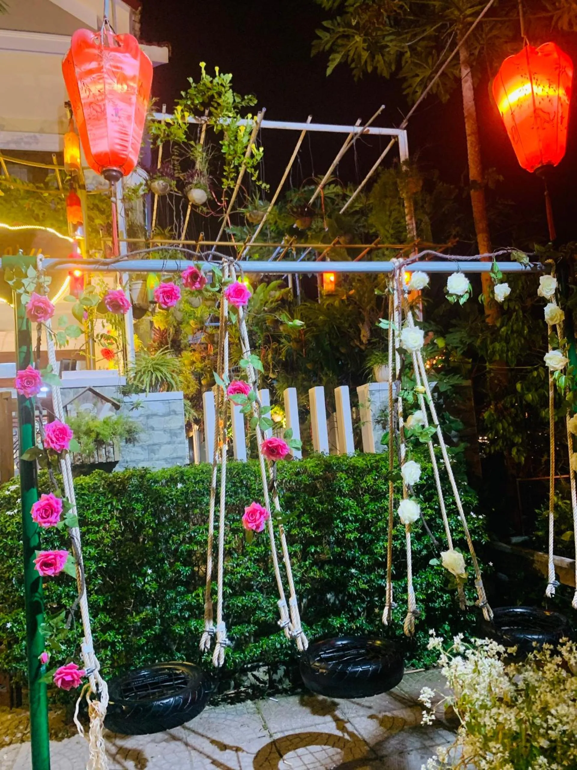 Garden in Villa Lake Shore Hoi An