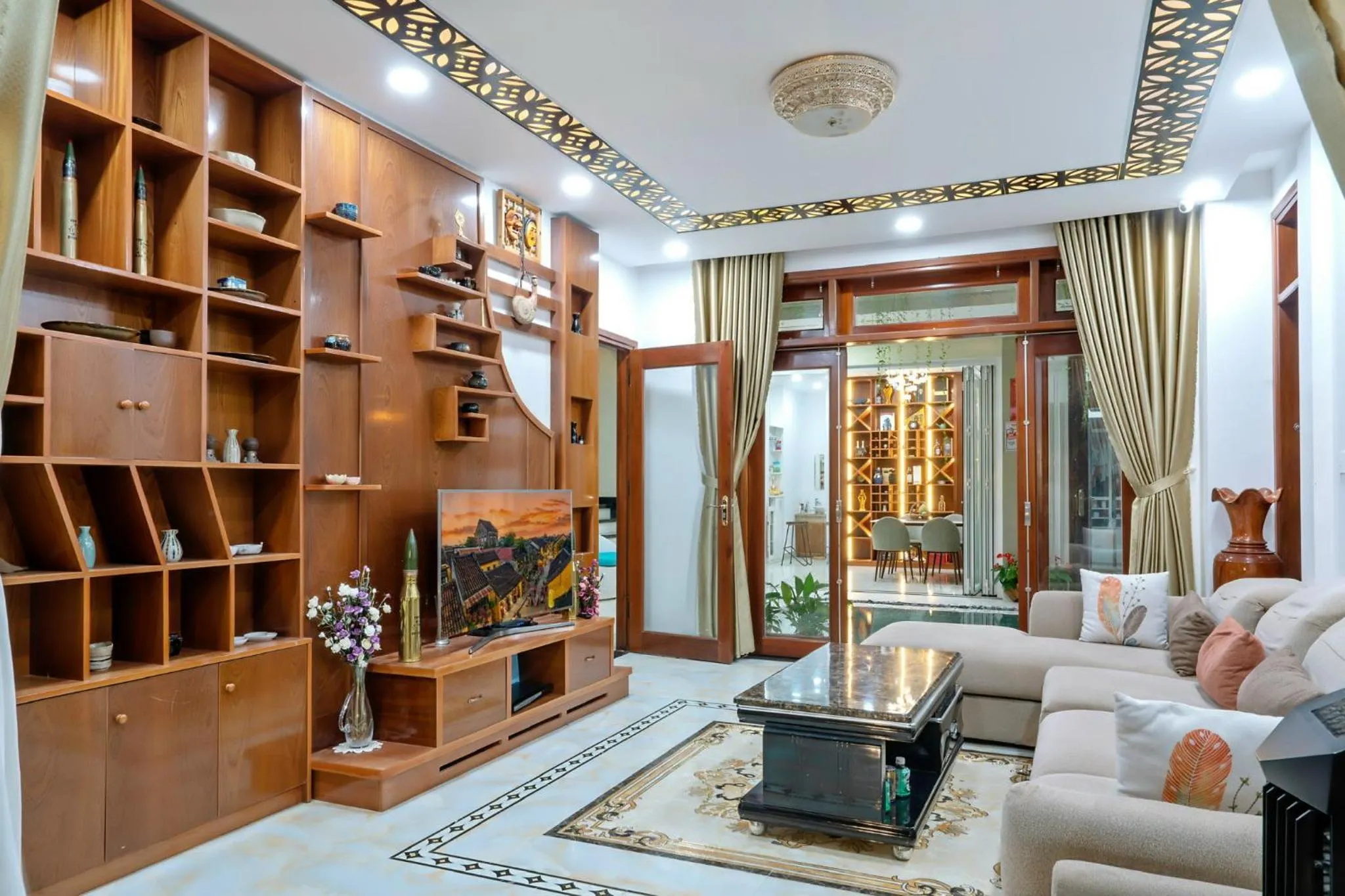 Living room in Villa Lake Shore Hoi An