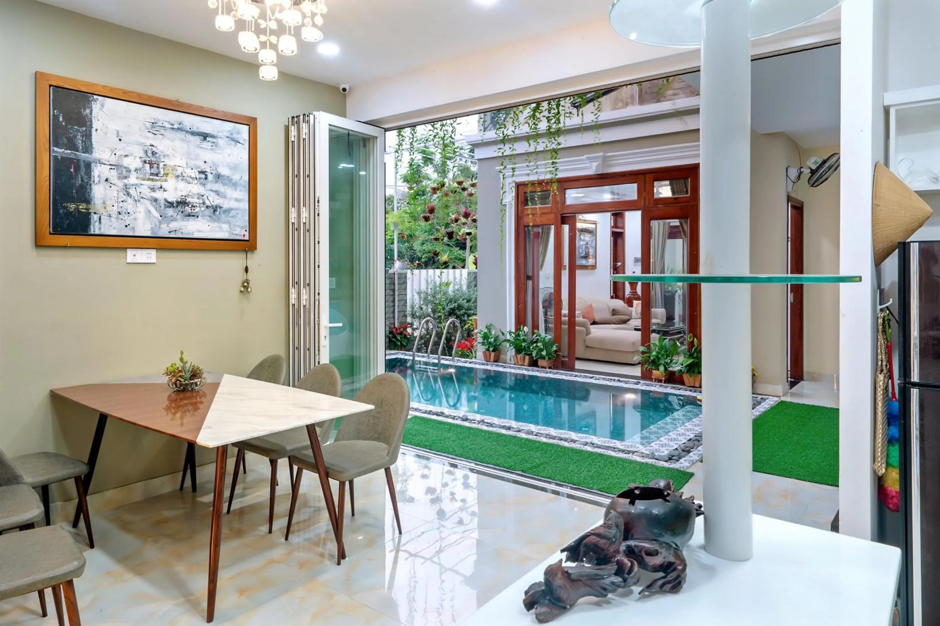 Dining area in Villa Lake Shore Hoi An