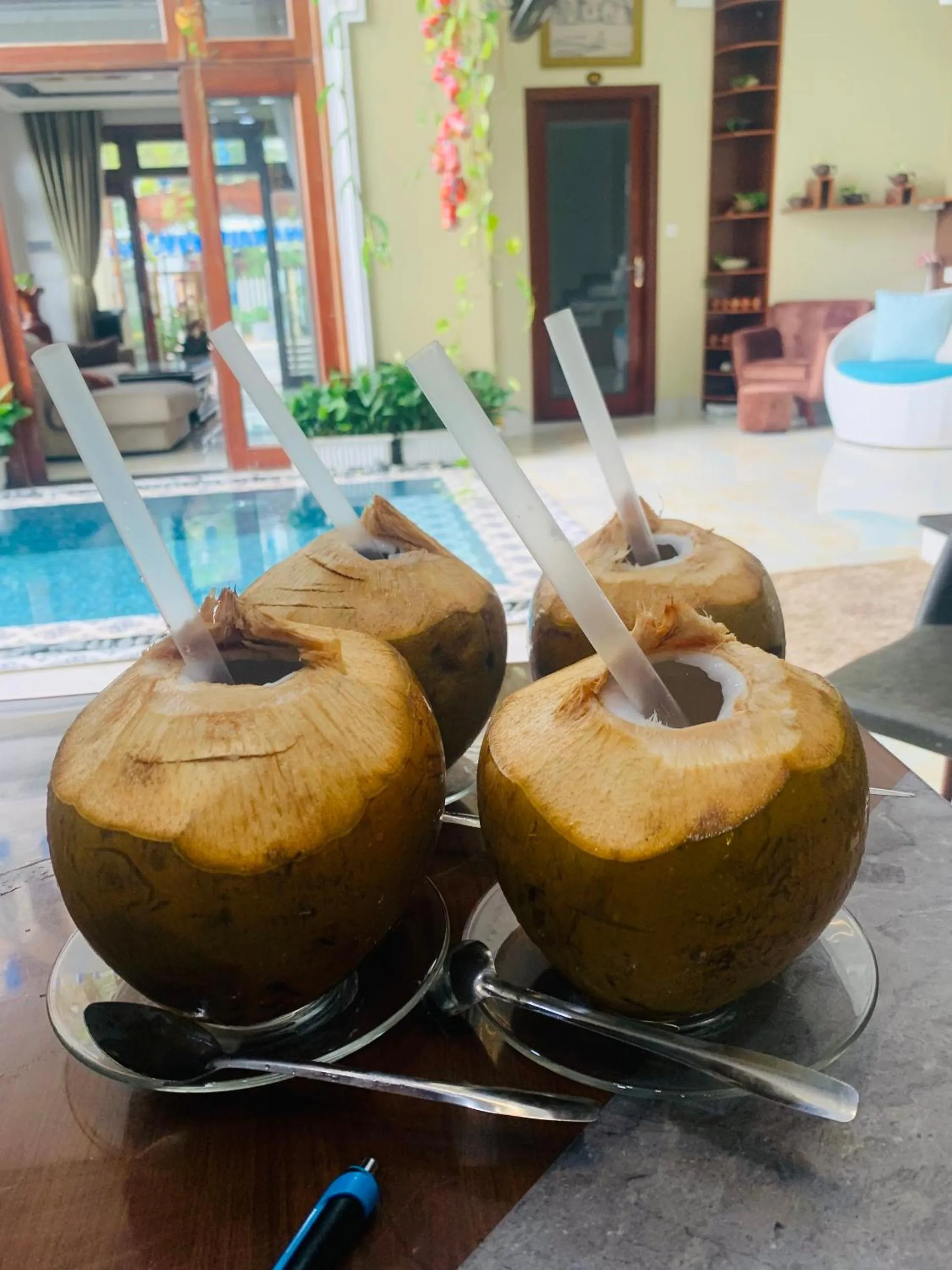 Drinks in Villa Lake Shore Hoi An