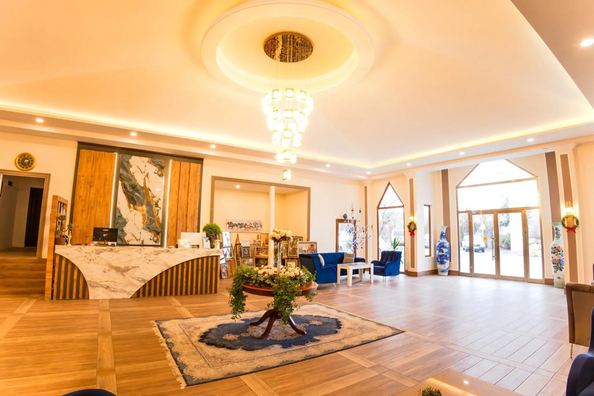 Lobby or reception in Continent Hotel Kapadokus Thermal