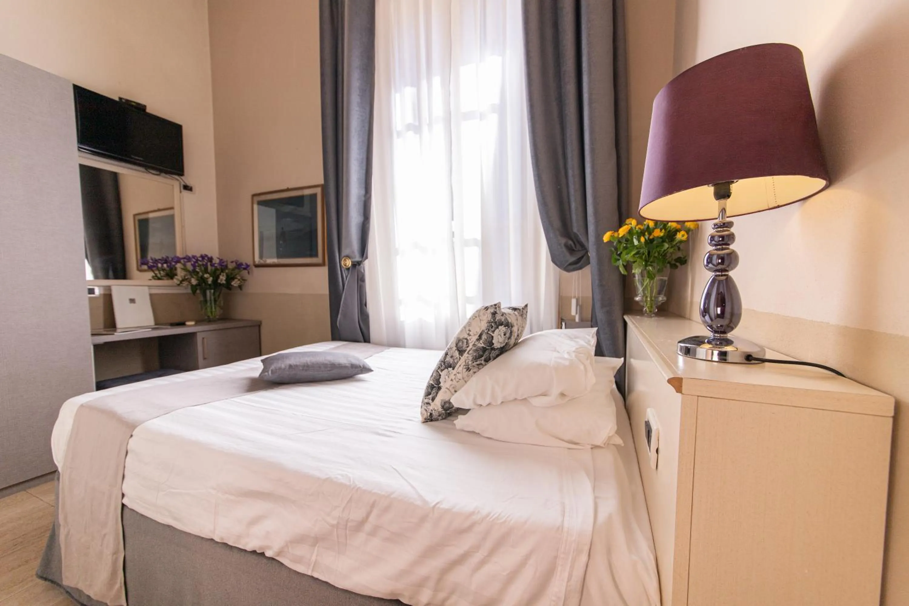 Bedroom, Bed in Hotel Viscardo