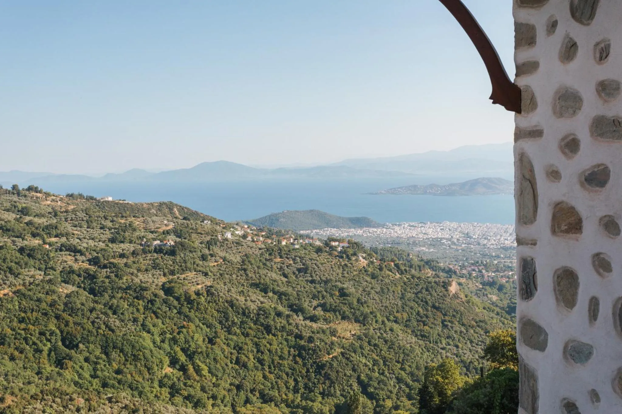 Natural landscape in Archontiko Anemos