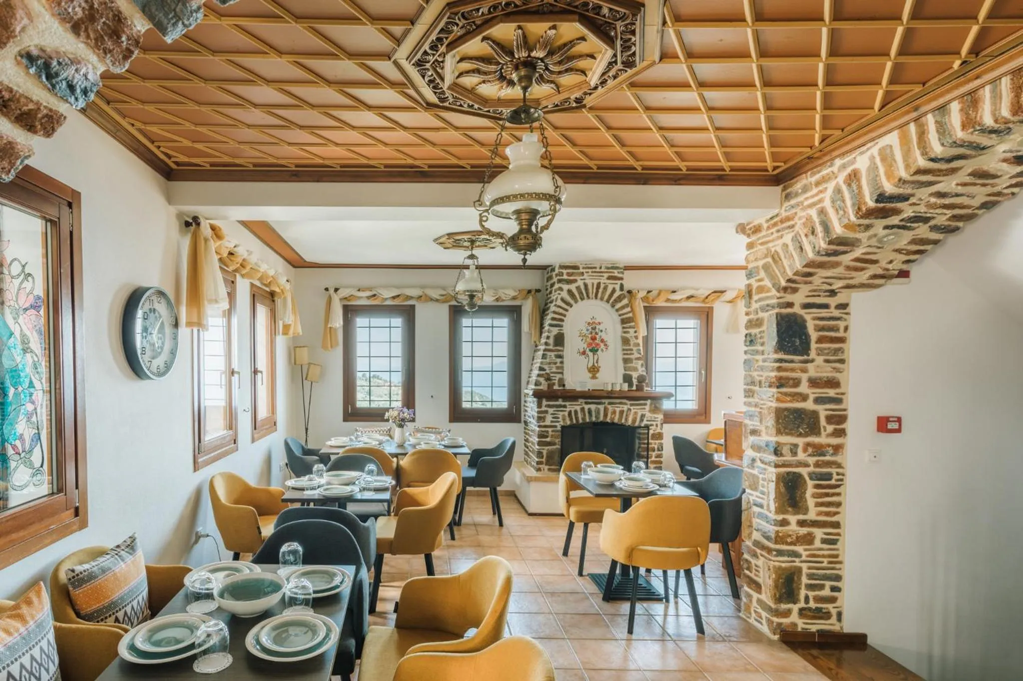 Lounge or bar in Archontiko Anemos