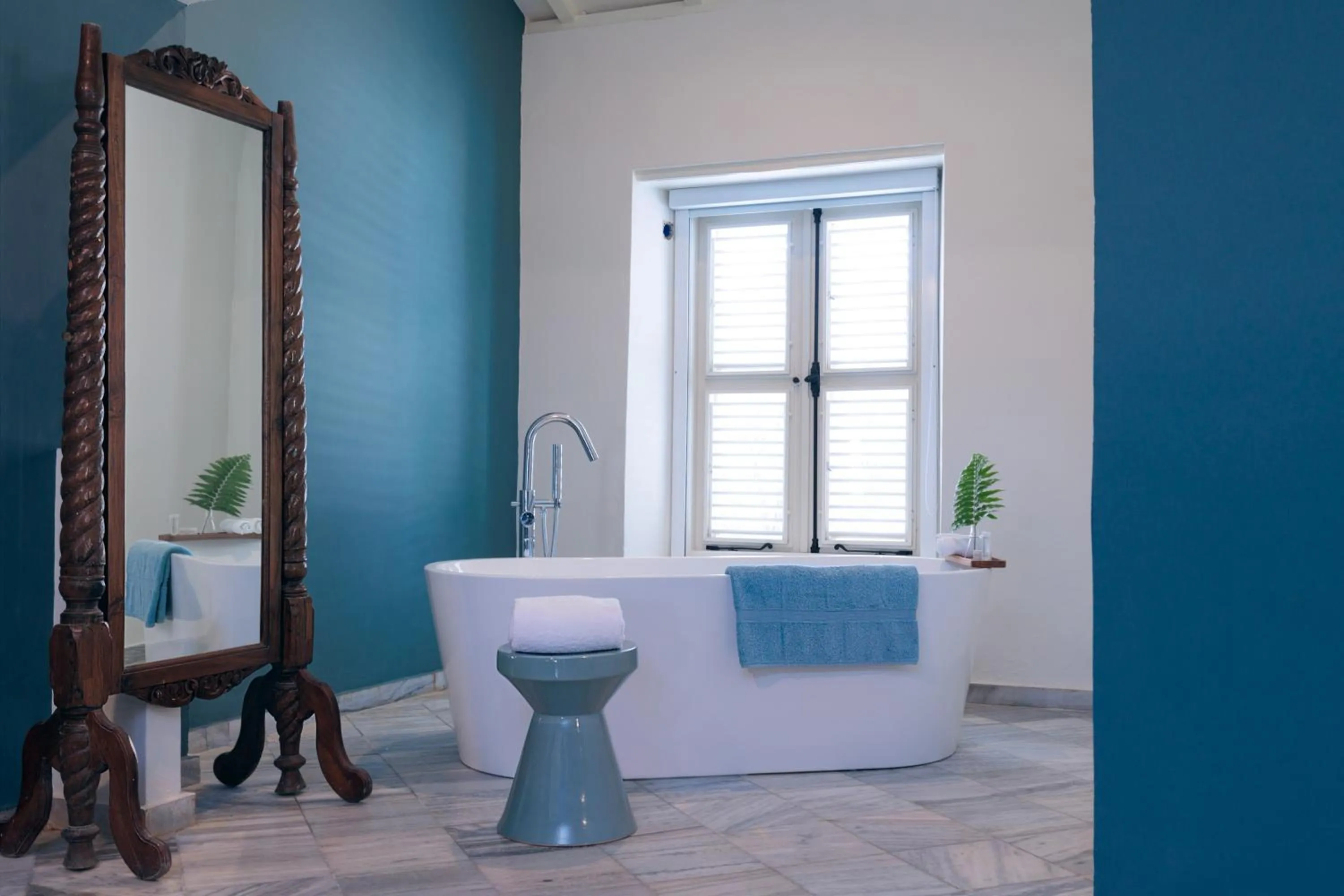 Bathroom in Kura Botanica Hotel