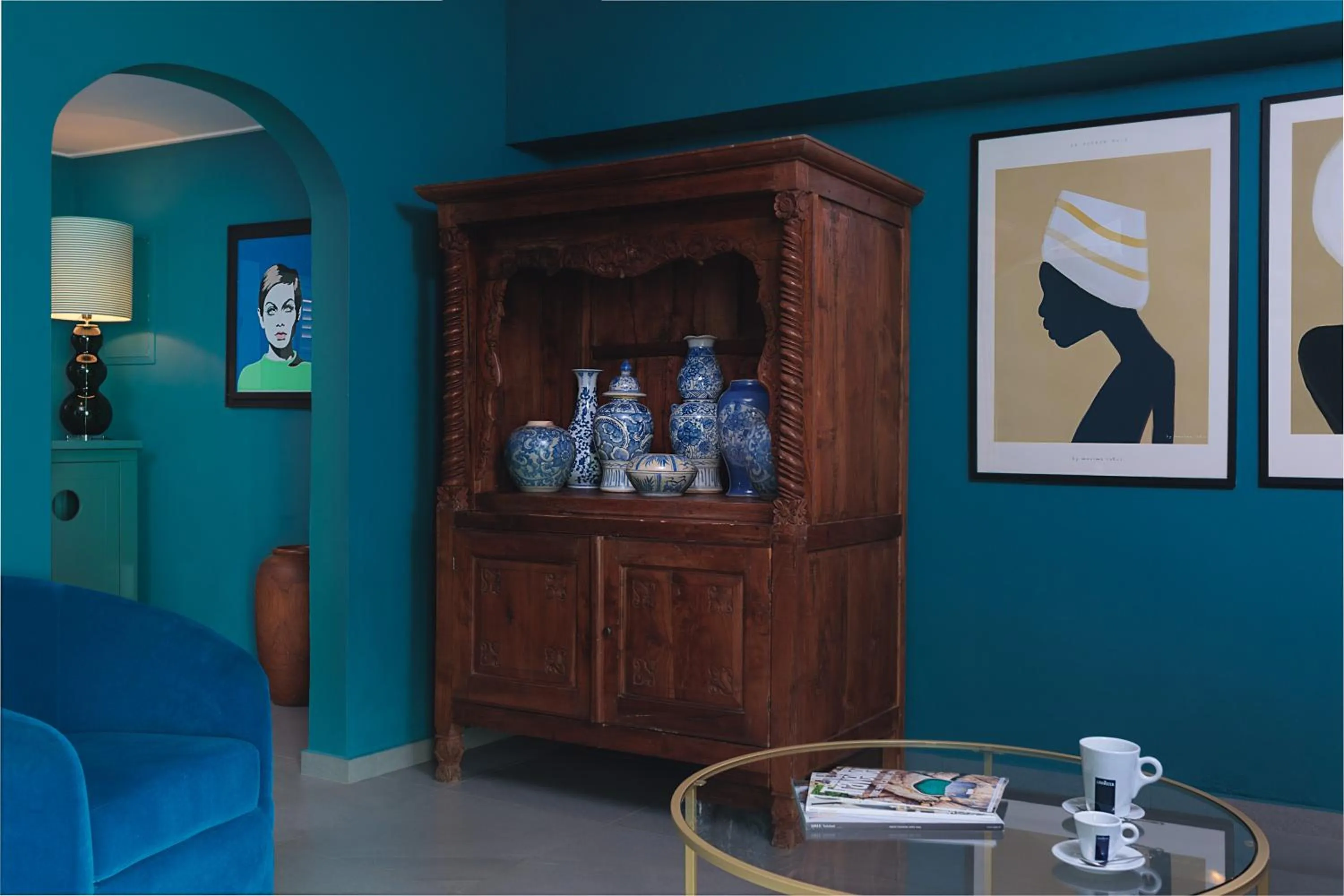 Living room in Kura Botanica Hotel